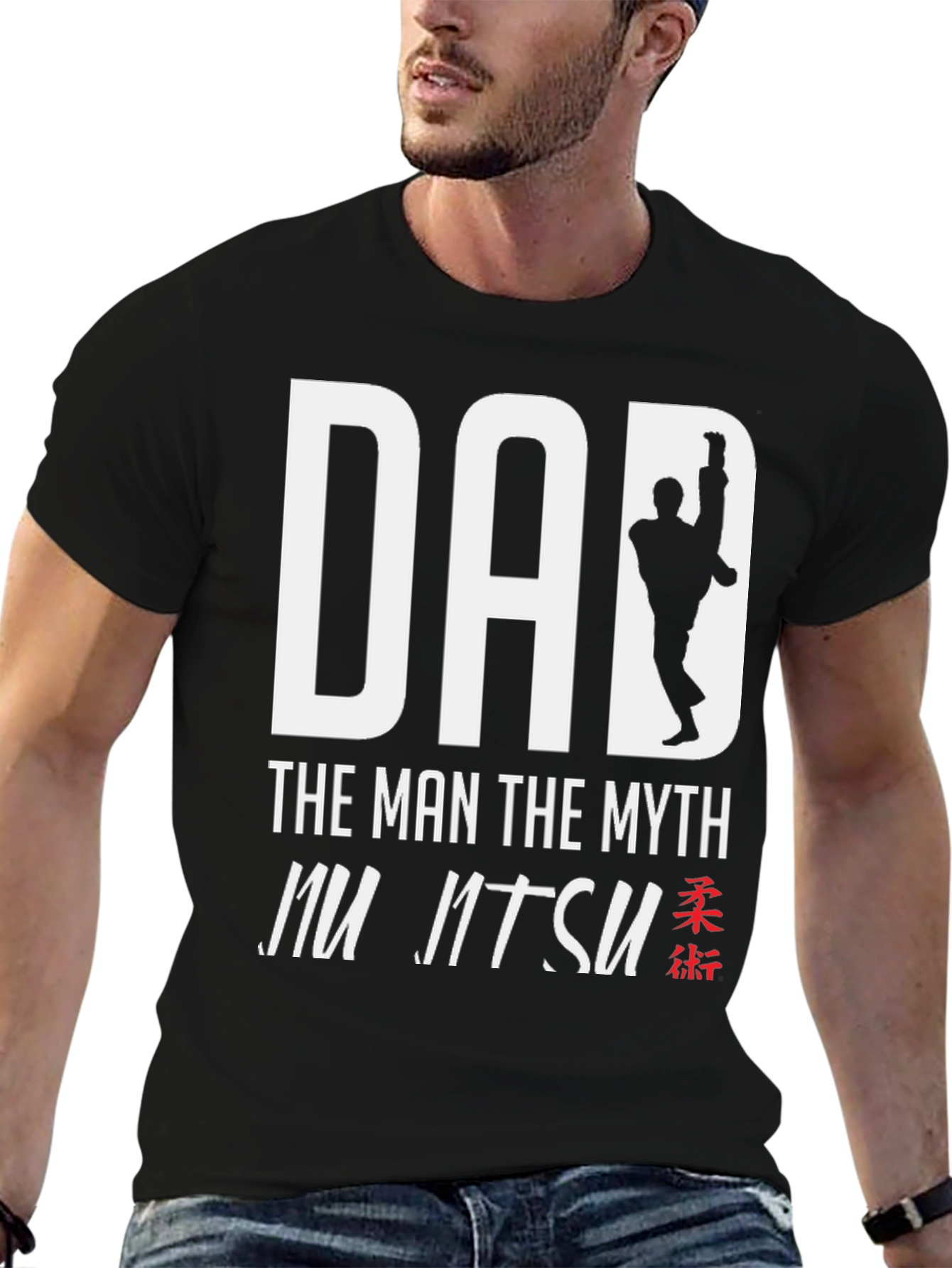Dad Jiu Jitsu T-Shirt - Man Myth Legend