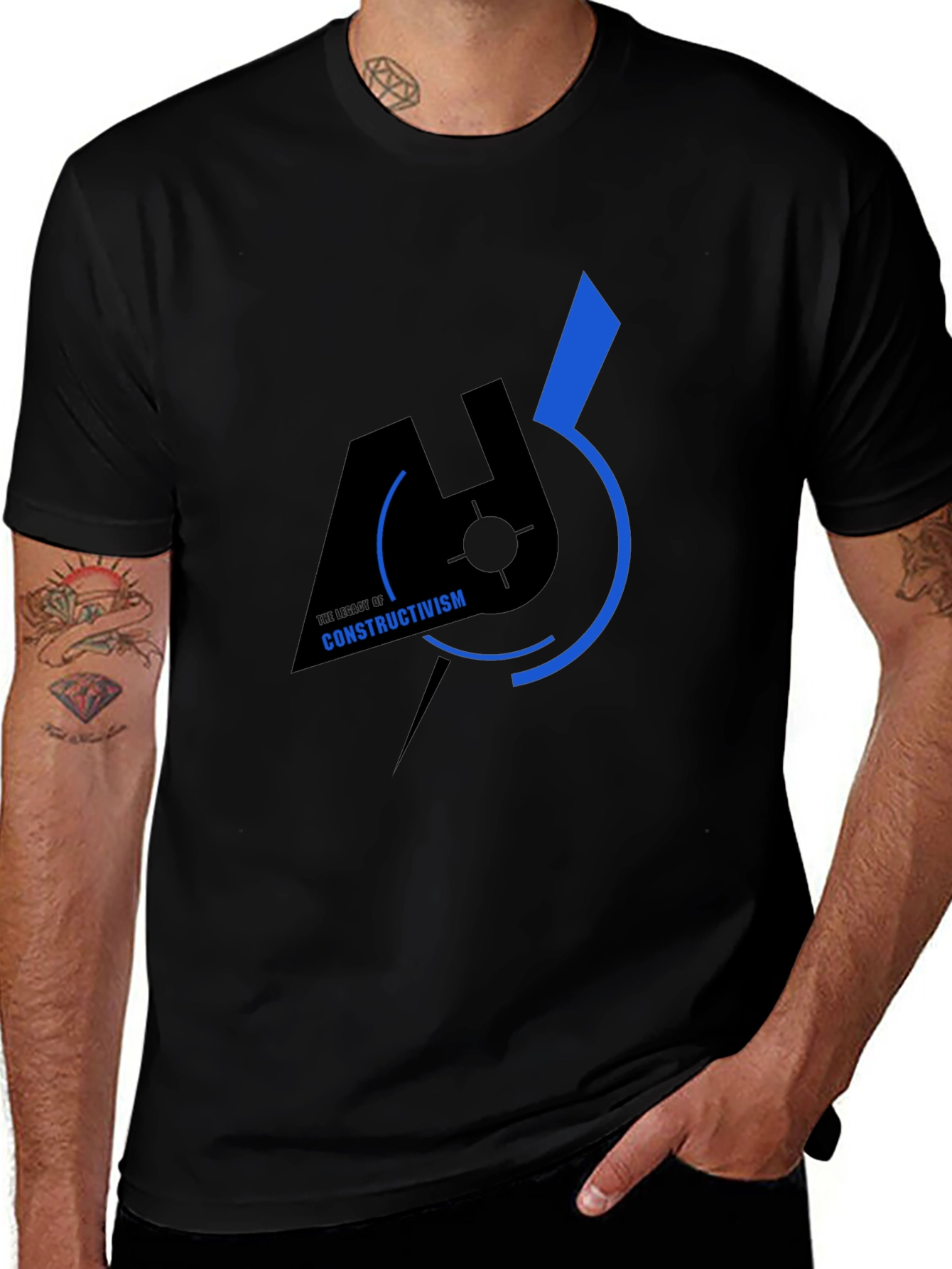Constructivism Graphic T-Shirt - Bold Design