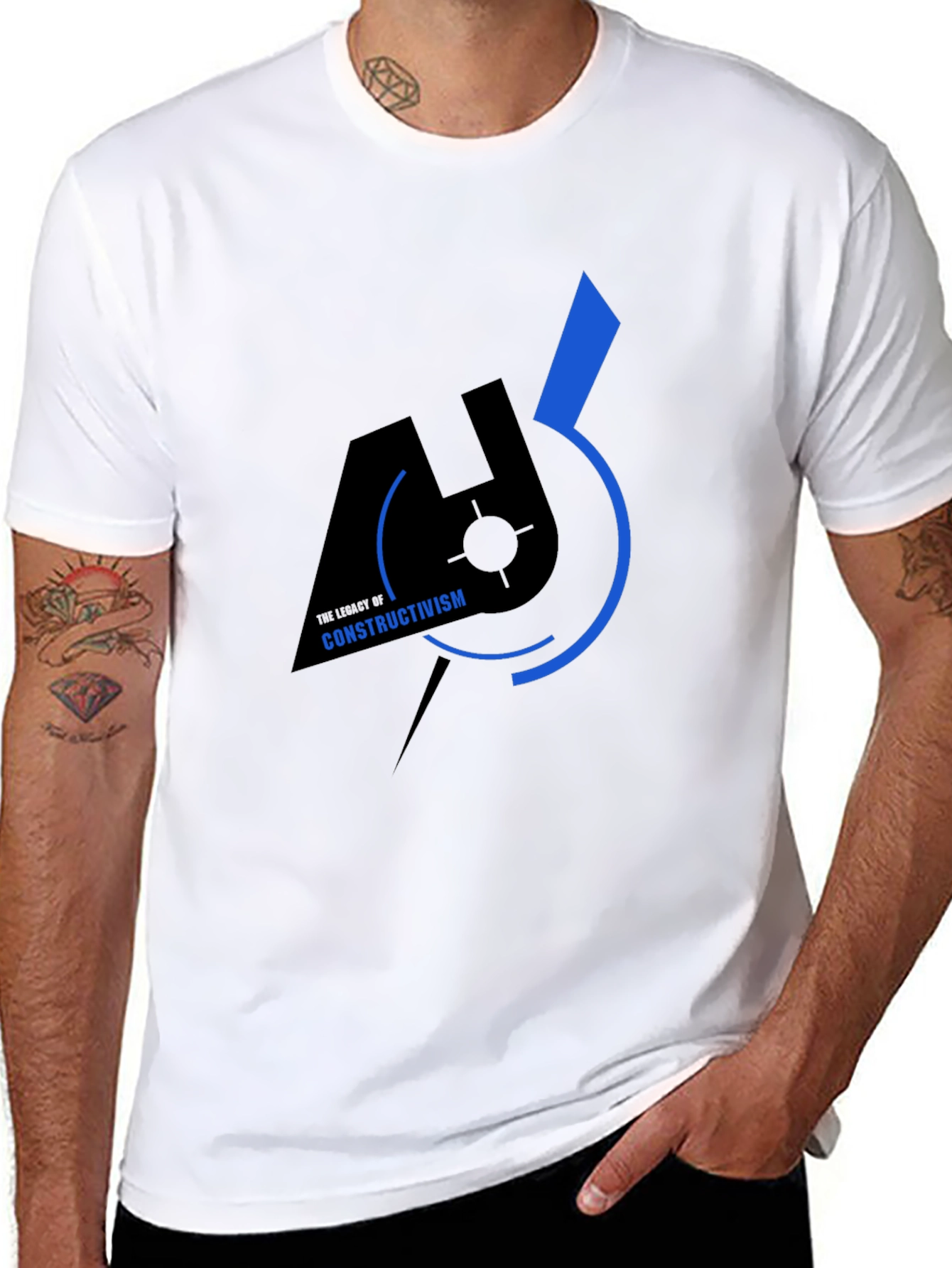 Constructivism Graphic T-Shirt - Bold Design