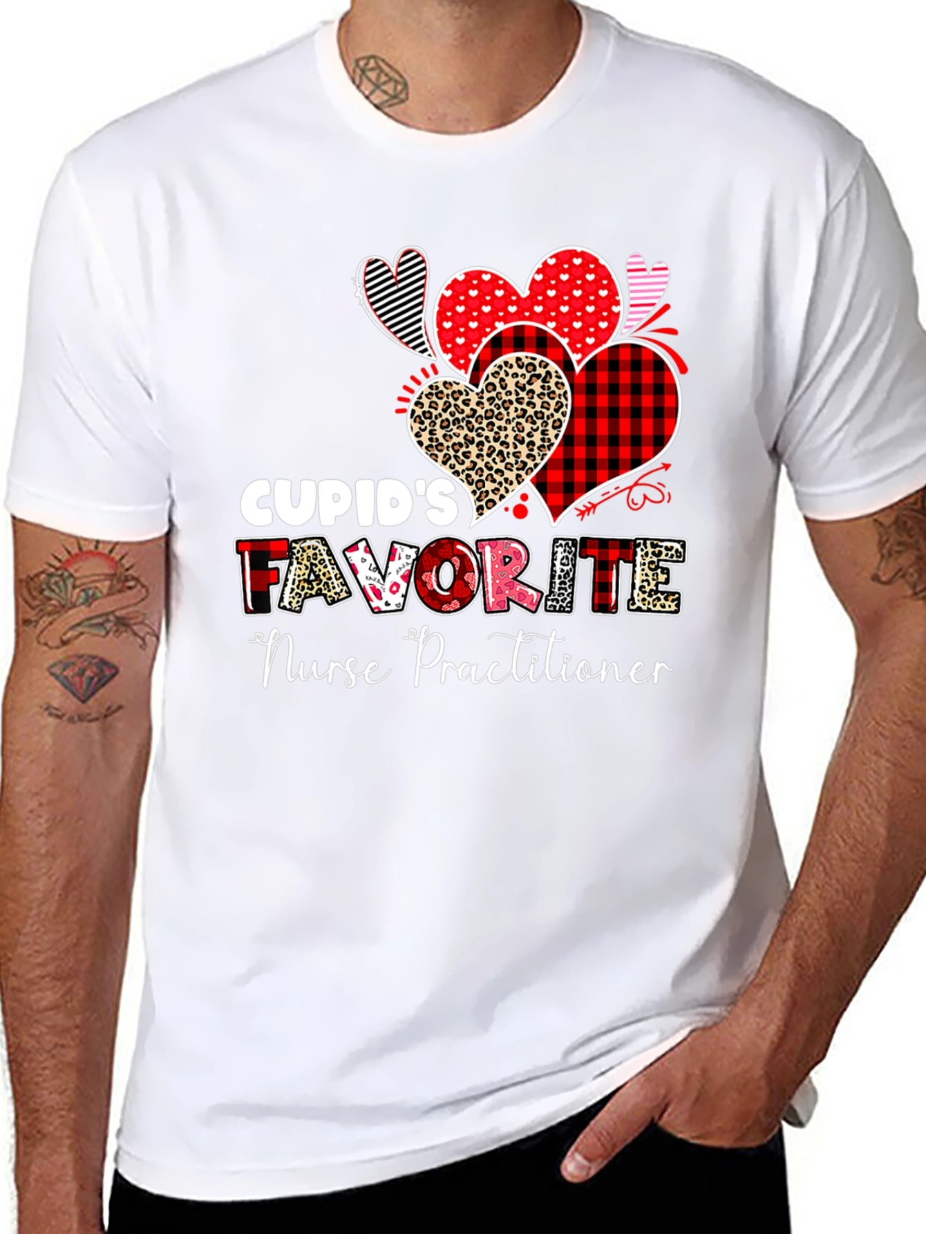 Cupids Favorite Nurse Practitioner T-Shirt