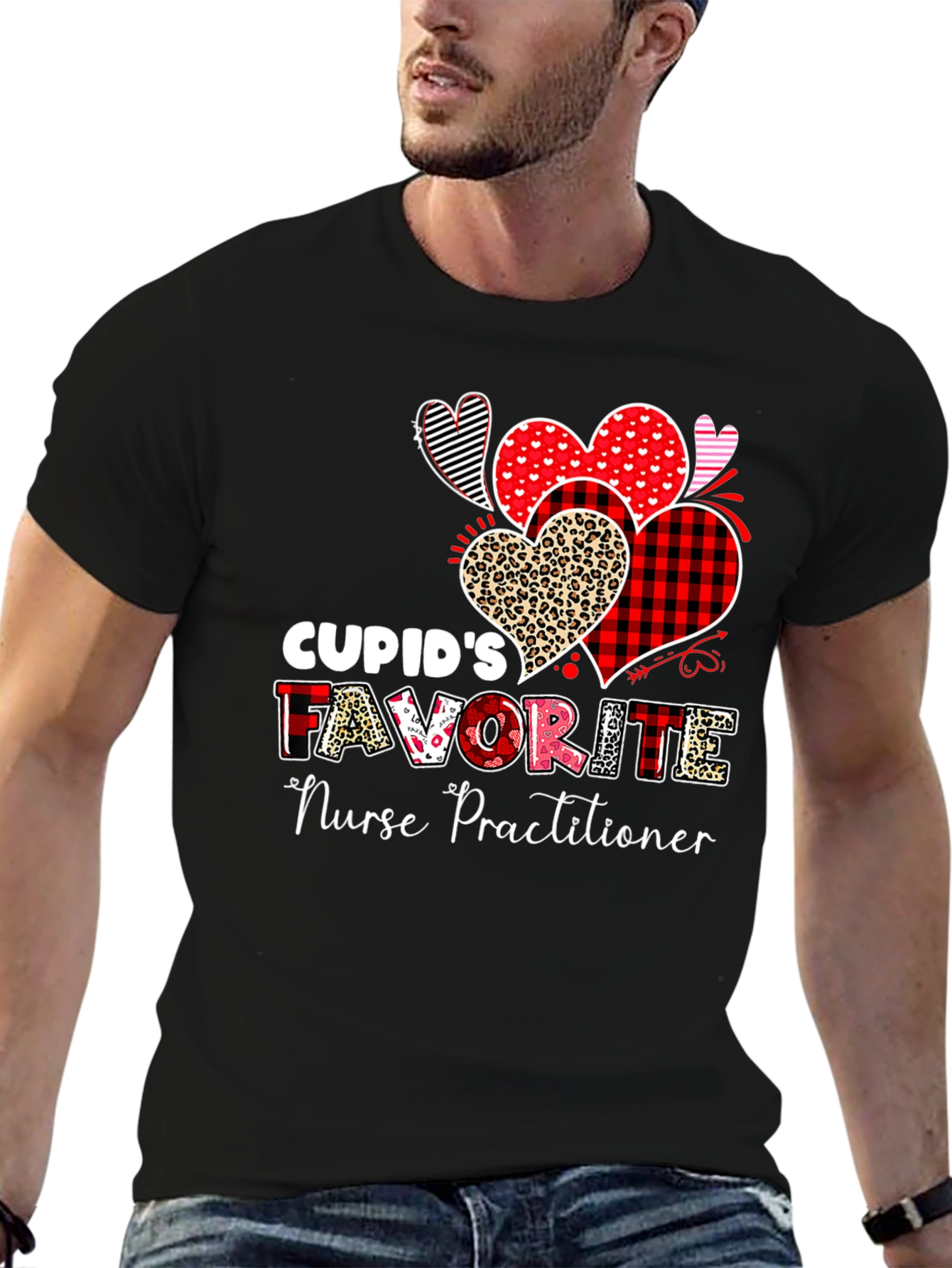 Cupids Favorite Nurse Practitioner T-Shirt