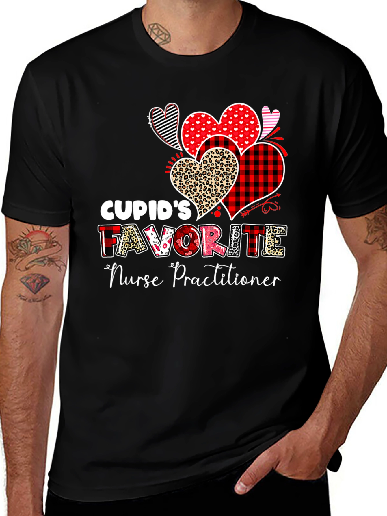 Cupids Favorite Nurse Practitioner T-Shirt