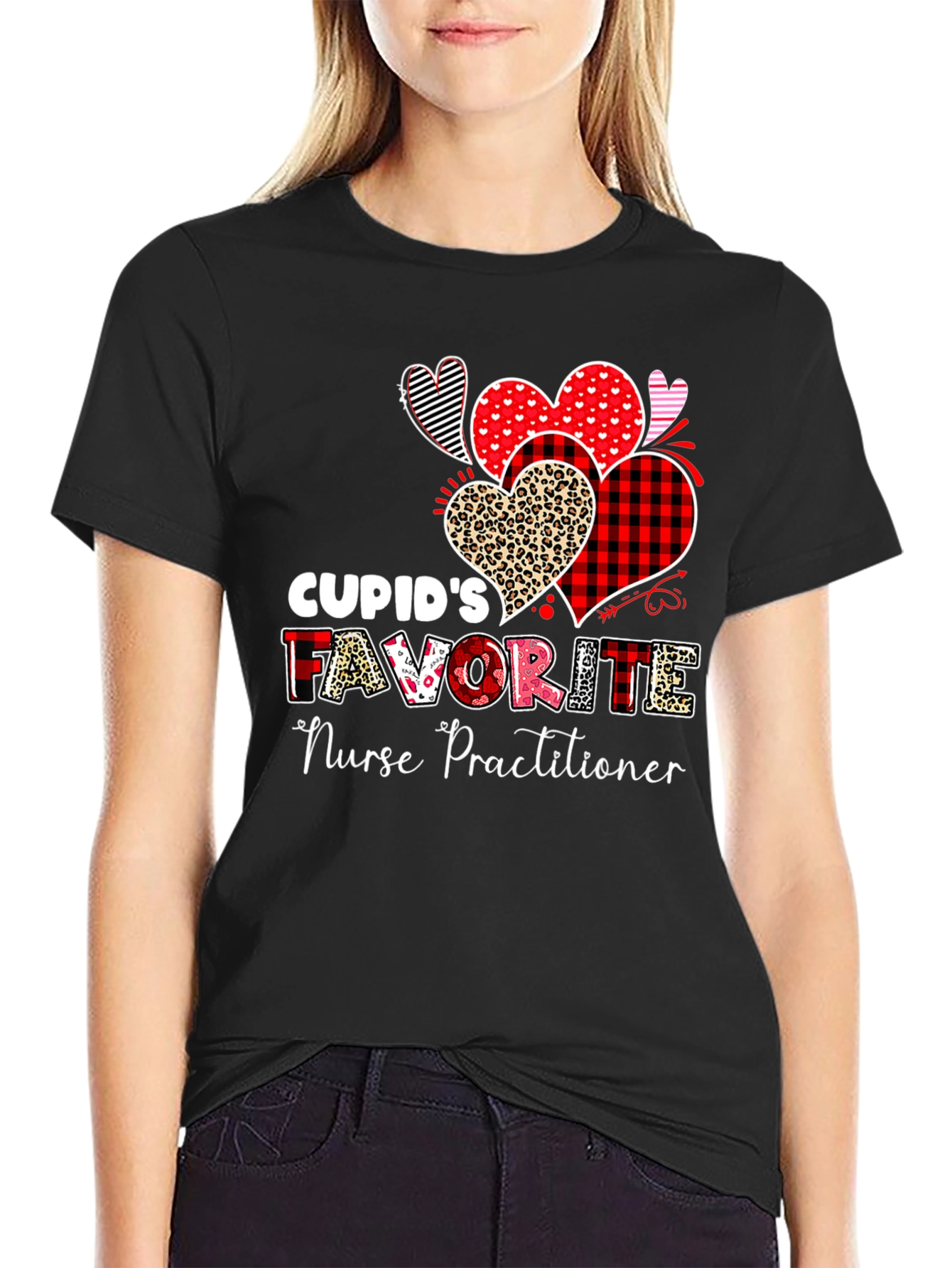 Cupids Favorite Nurse Practitioner T-Shirt