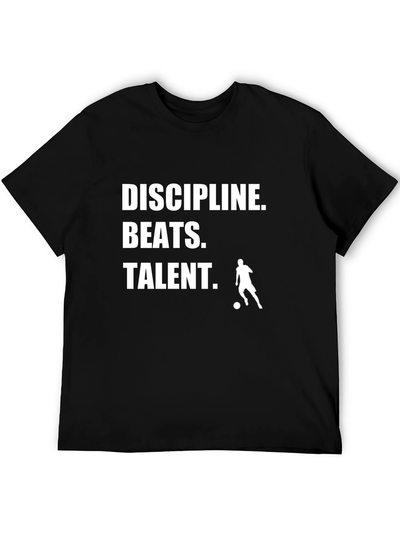 Discipline Beats Talent Graphic T-Shirt