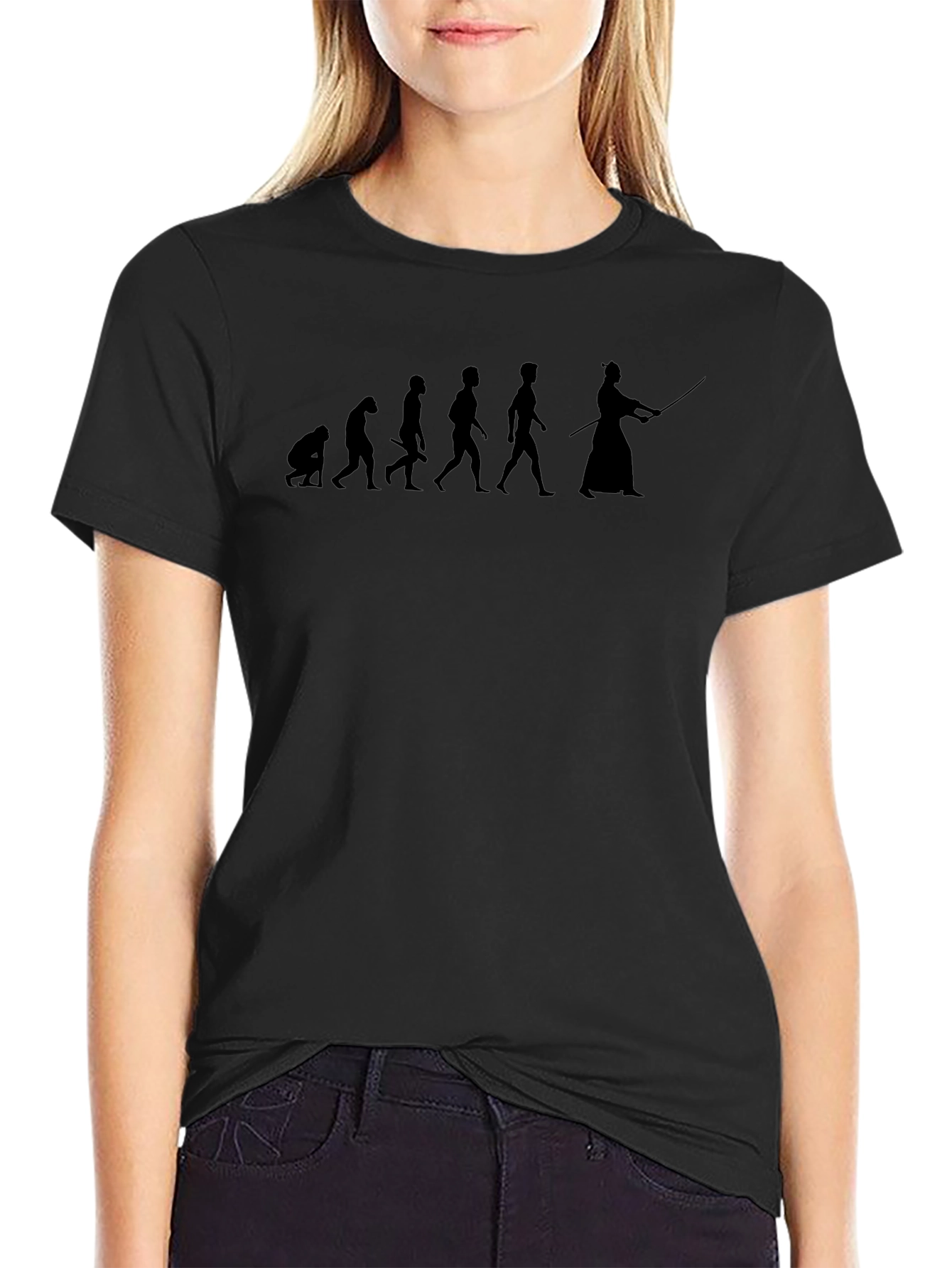 Evolution Samurai Black T-Shirt