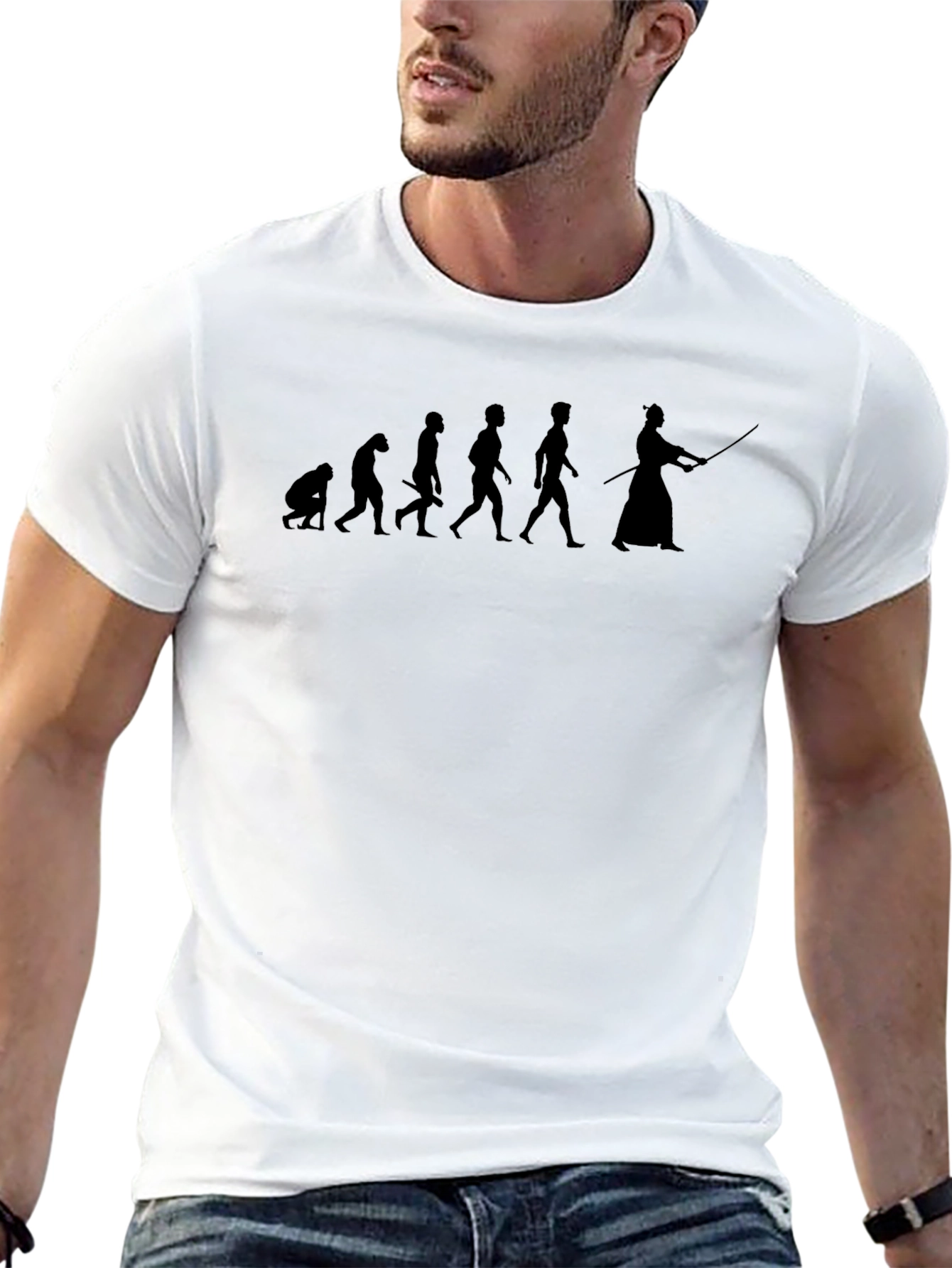 Evolution Samurai Black T-Shirt