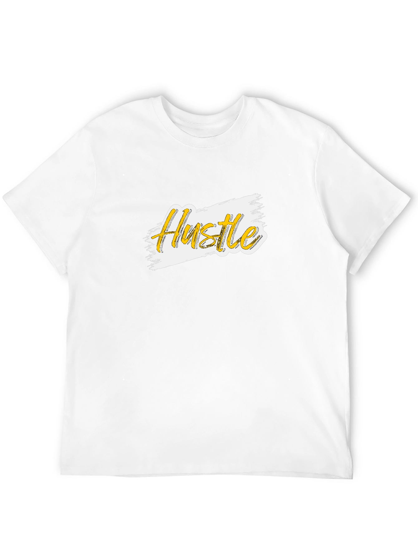 Hustle Graphic Print Black T-Shirt
