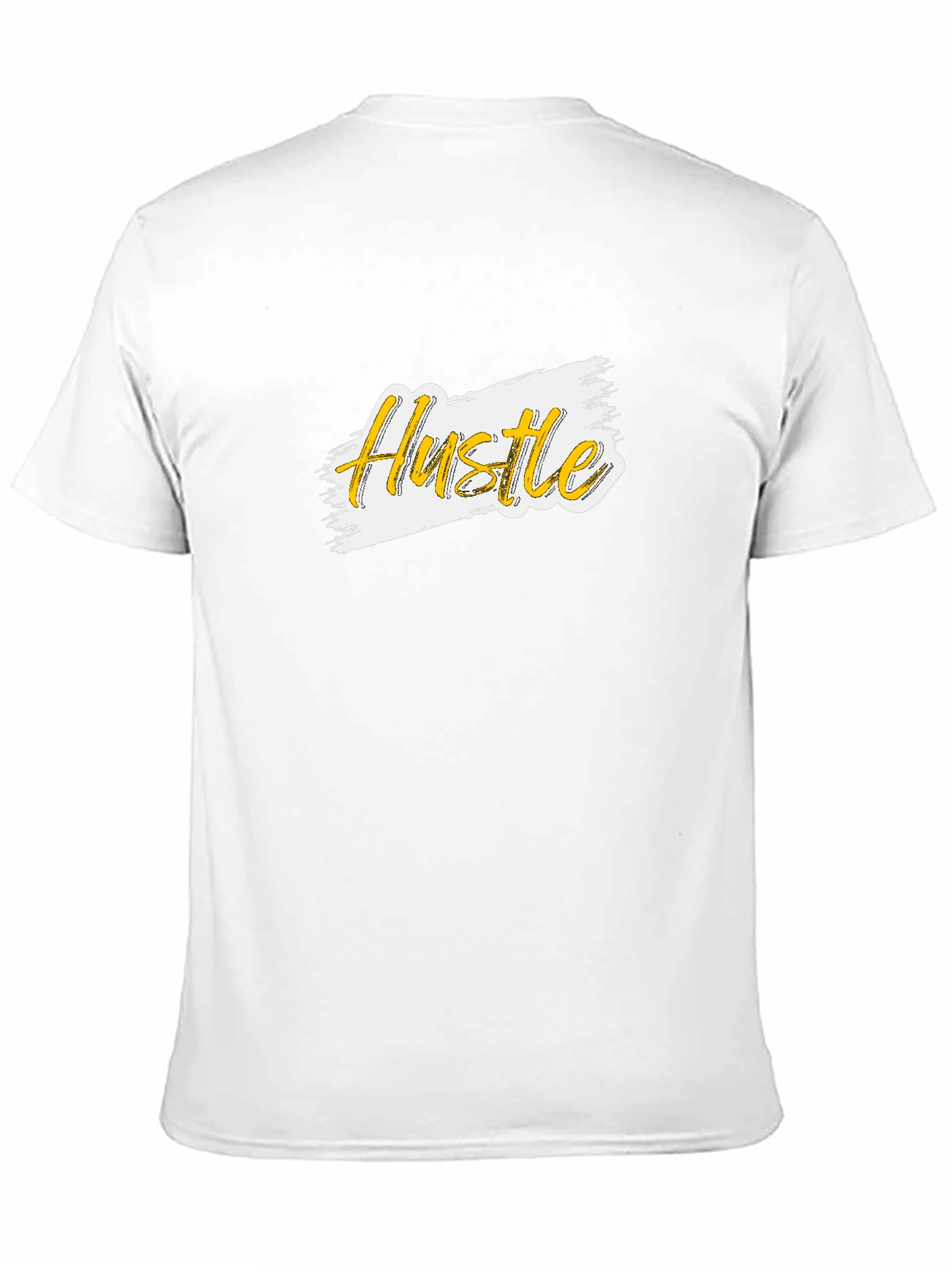 Hustle Graphic Print Black T-Shirt
