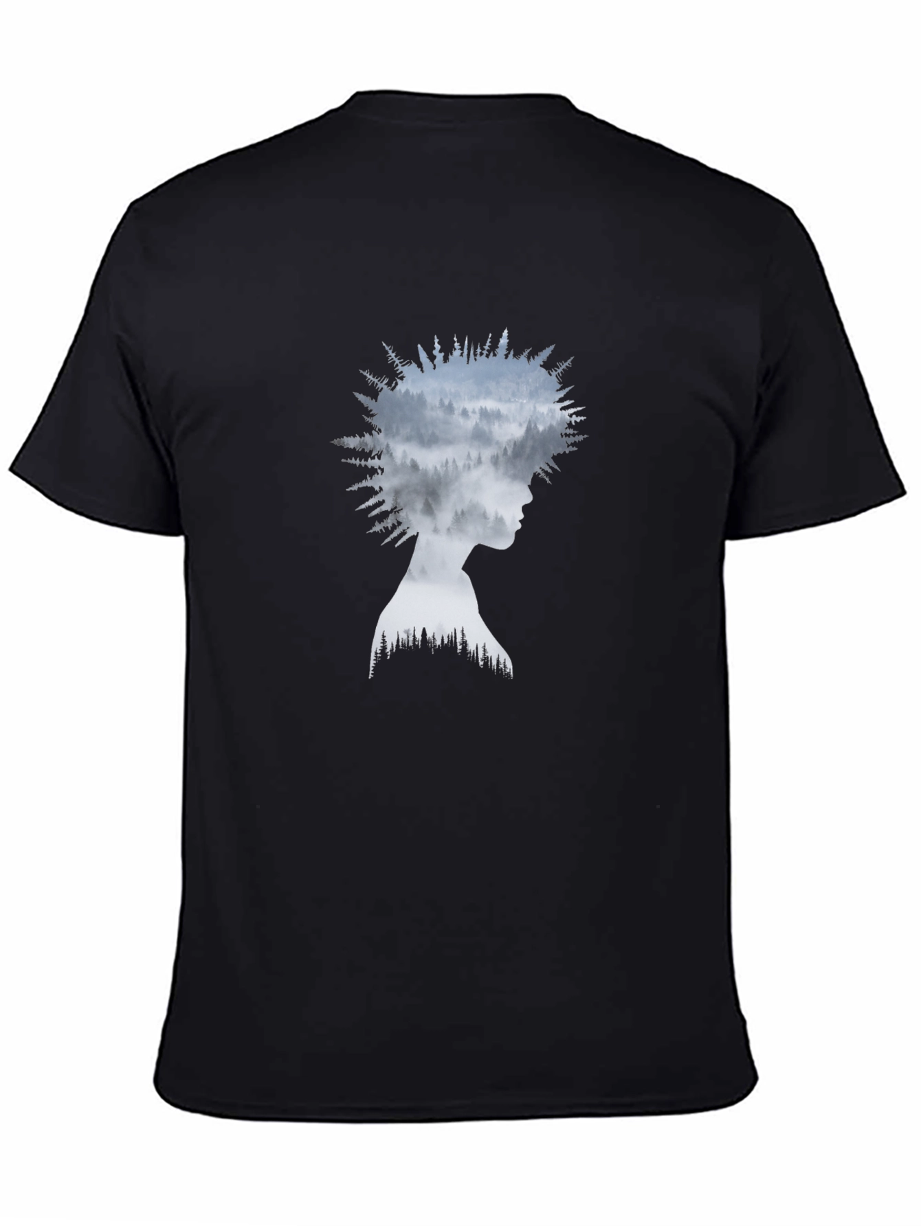 Nature Silhouette Graphic Tee - Stylish Unisex Fit
