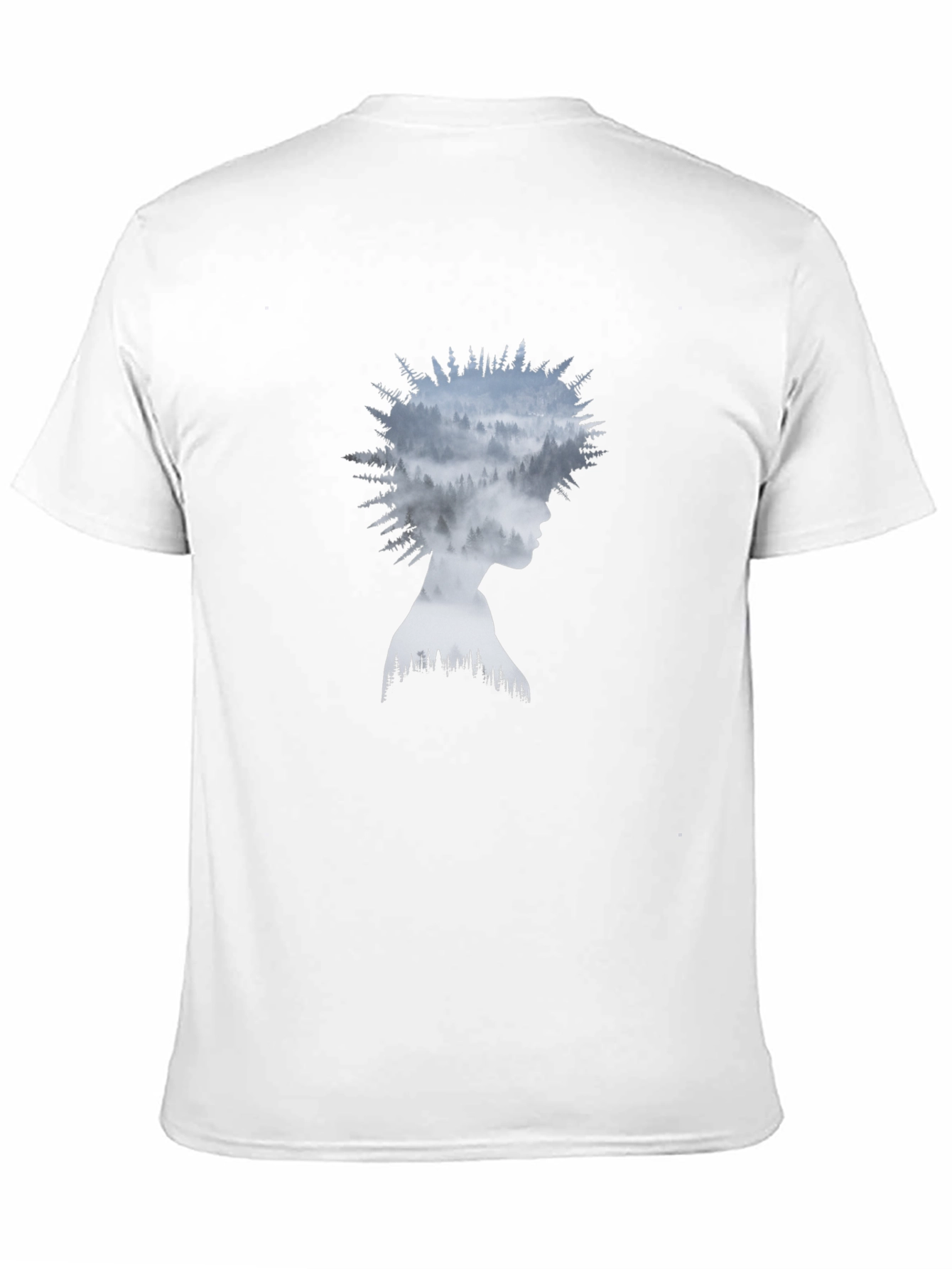 Nature Silhouette Graphic Tee - Stylish Unisex Fit