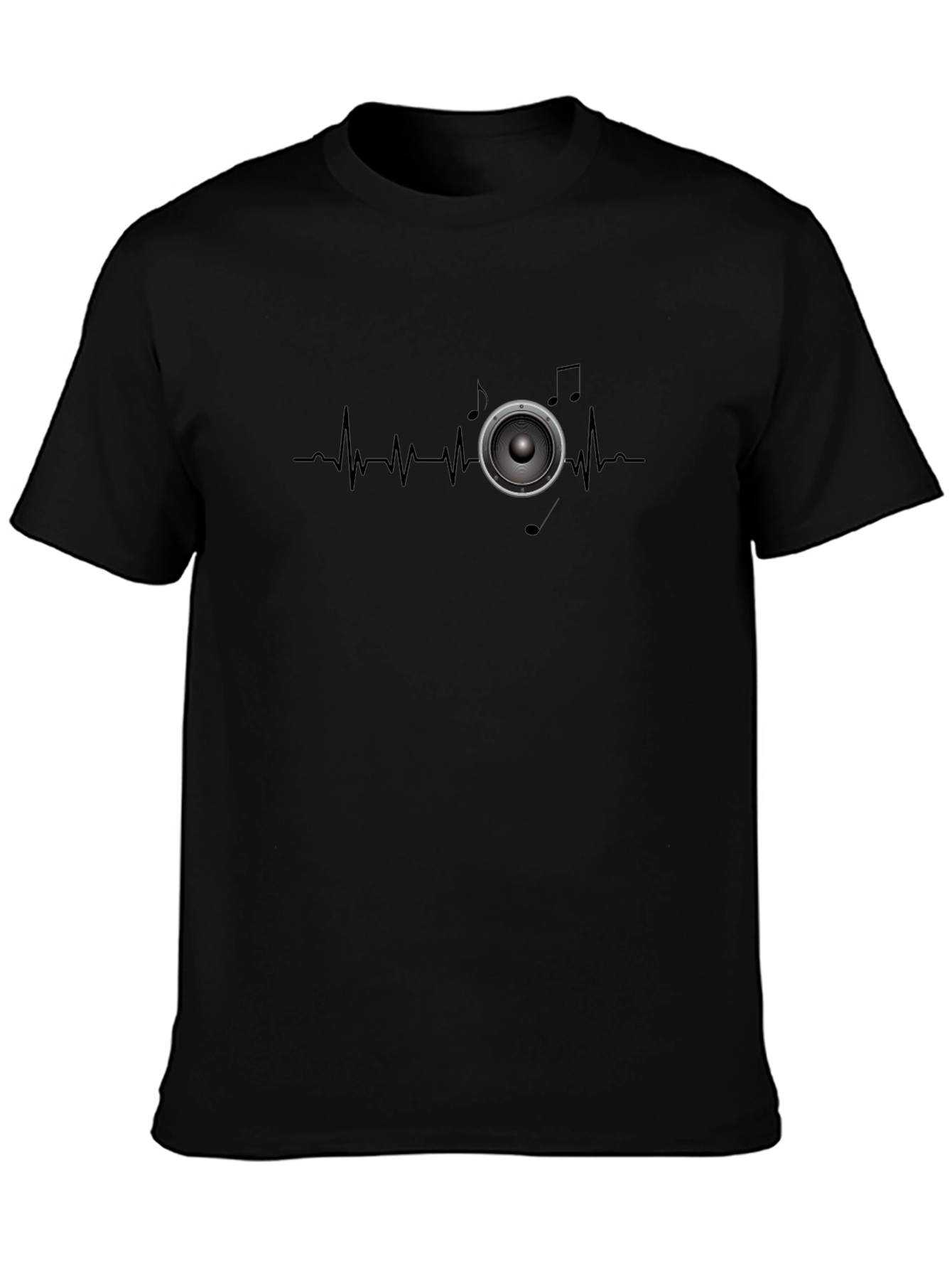 Music Heartbeat Speaker T-Shirt