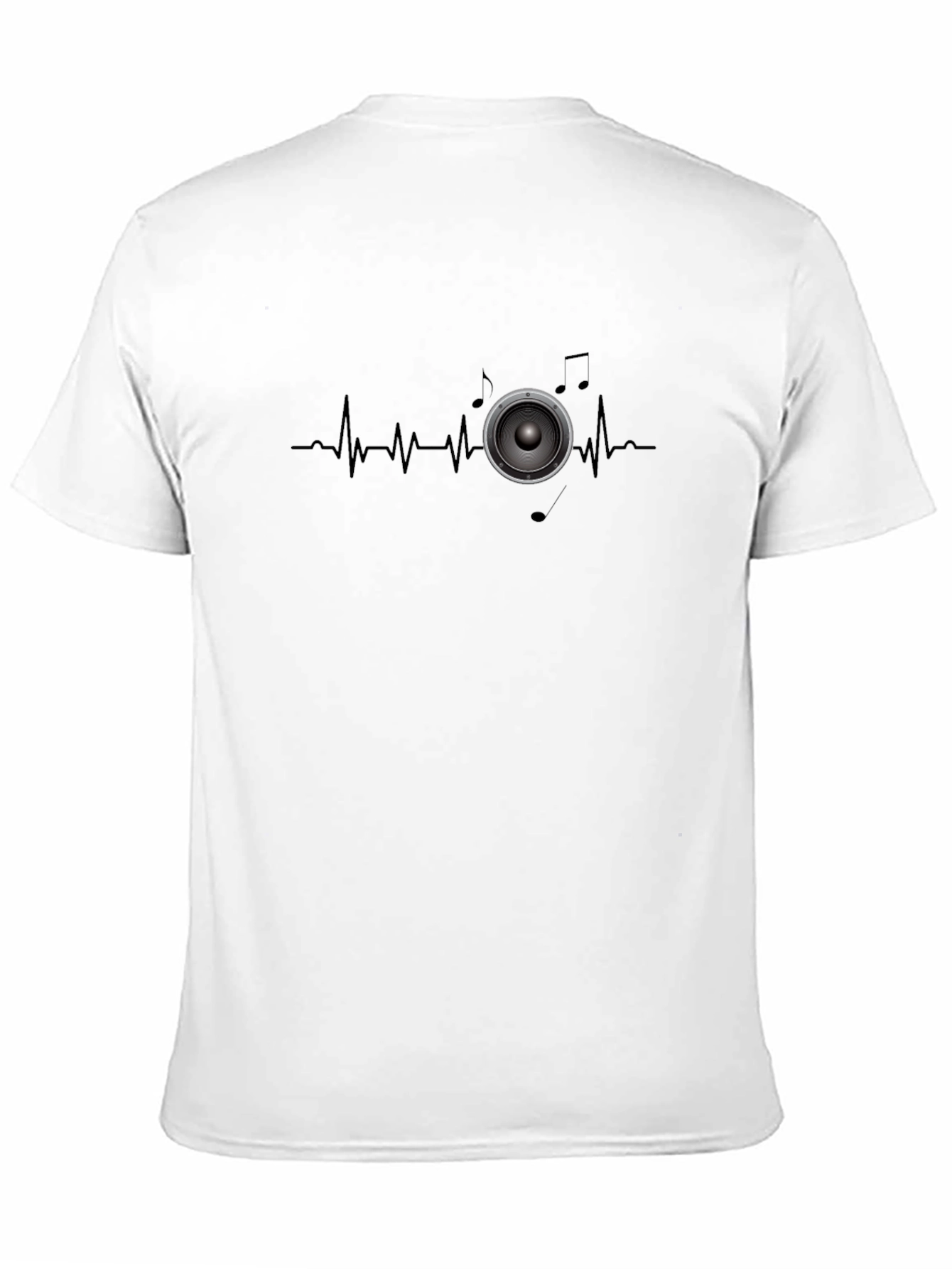 Music Heartbeat Speaker T-Shirt