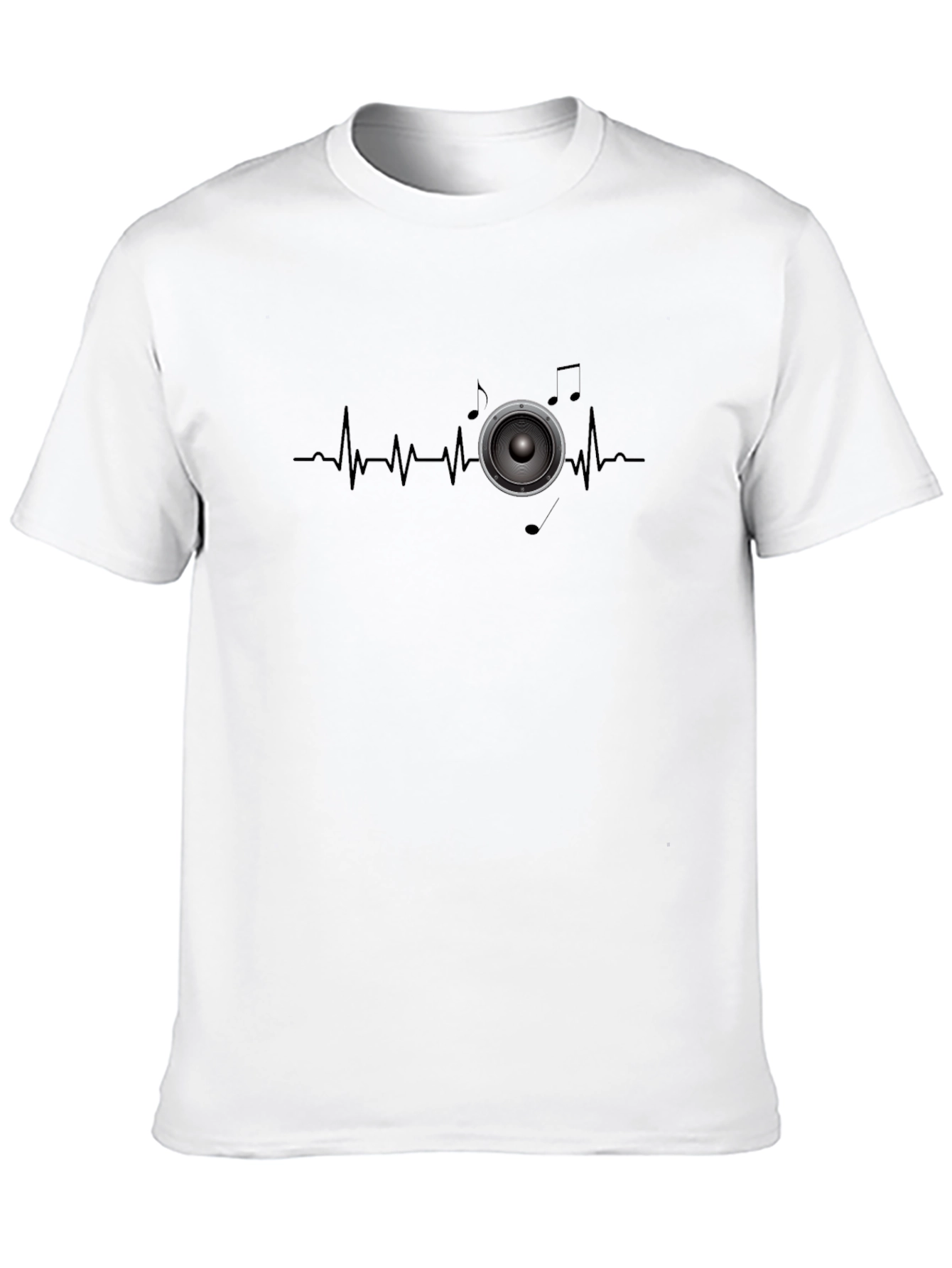 Music Heartbeat Speaker T-Shirt