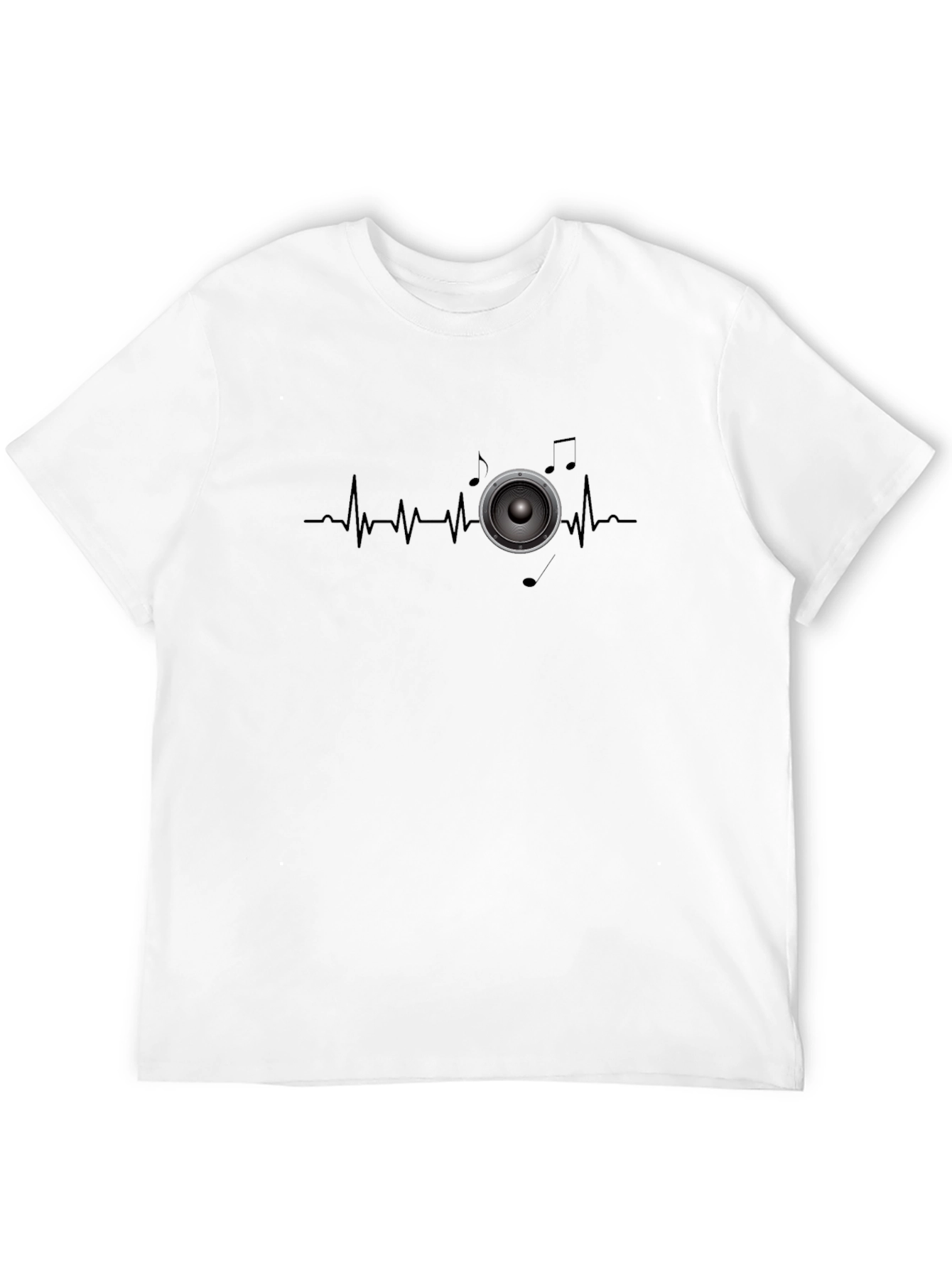 Music Heartbeat Speaker T-Shirt