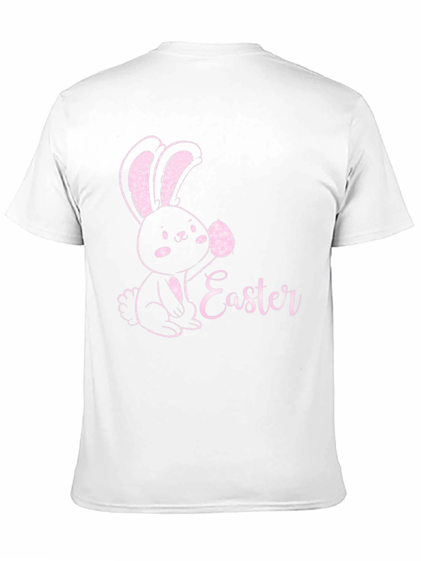 Easter Bunny T-Shirt Cute Black Tee
