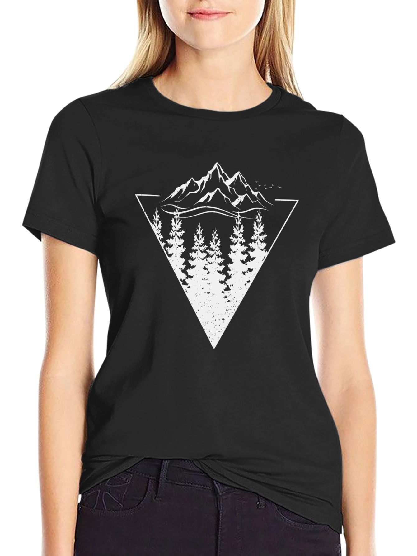 Mountain & Forest Triangle Graphic Tee