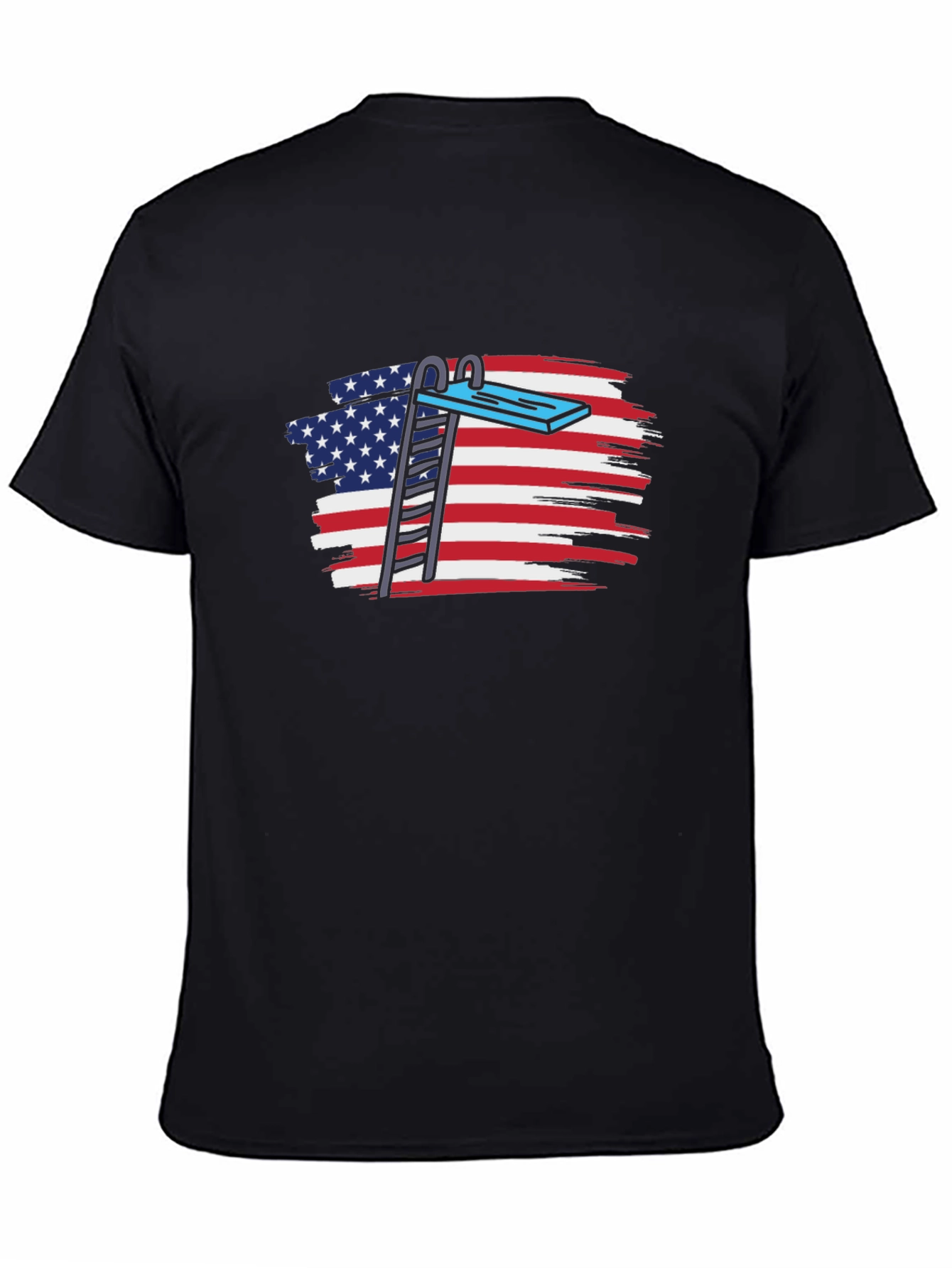 USA Diving Board Tee - Patriotic Summer Style