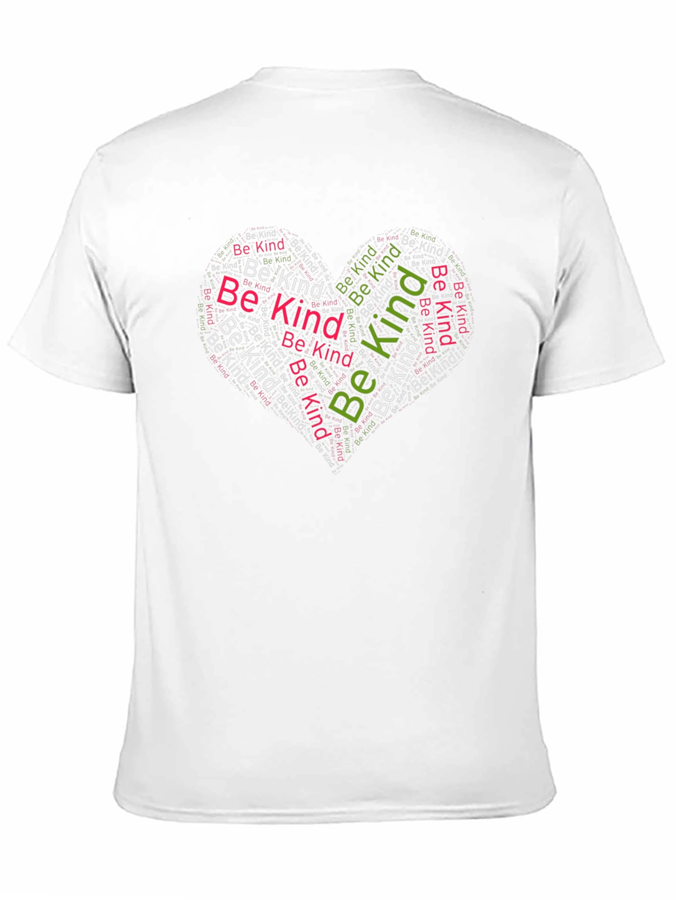 Be Kind Heart T-Shirt - Positive Message Tee