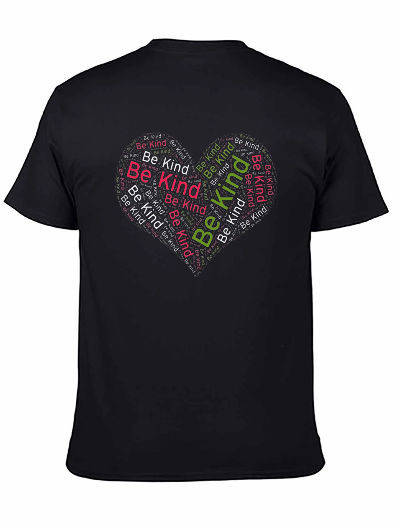 Be Kind Heart T-Shirt - Positive Message Tee