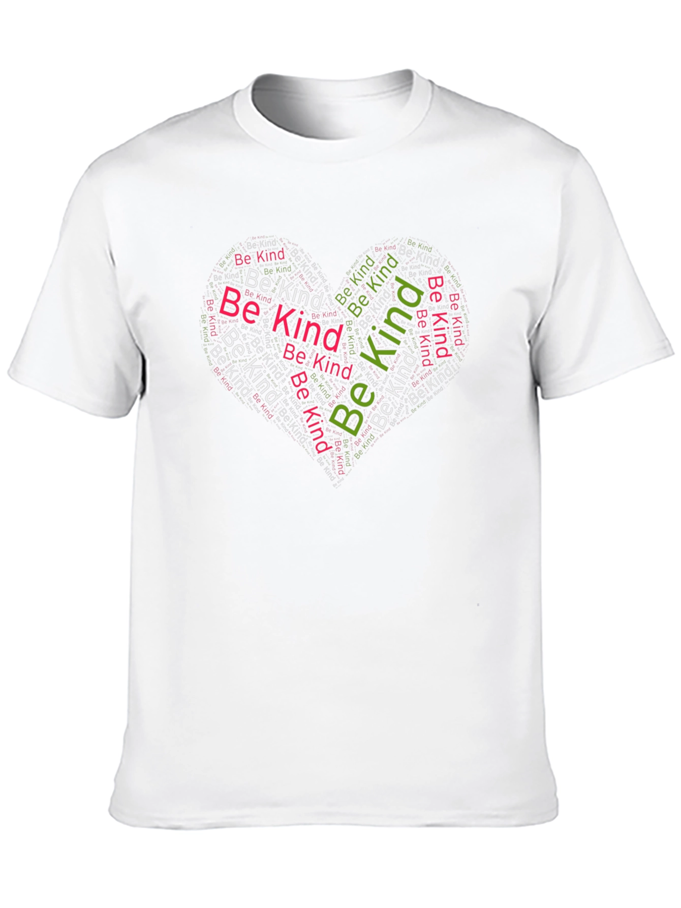 Be Kind Heart T-Shirt - Positive Message Tee
