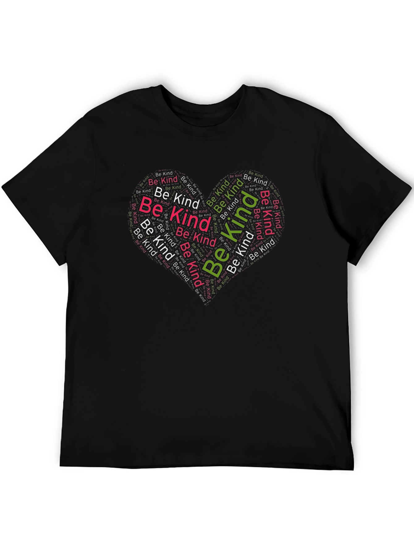 Be Kind Heart T-Shirt - Positive Message Tee
