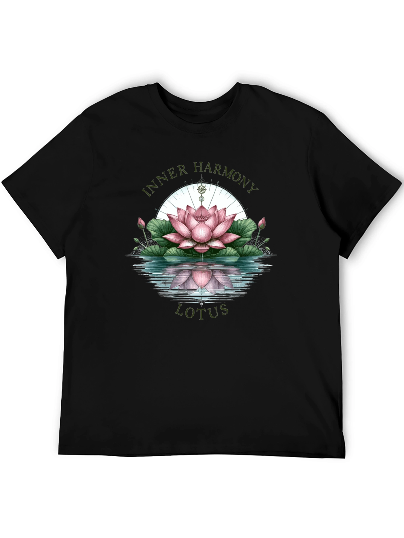 Inner Harmony Lotus Graphic Tee - Relaxed Fit
