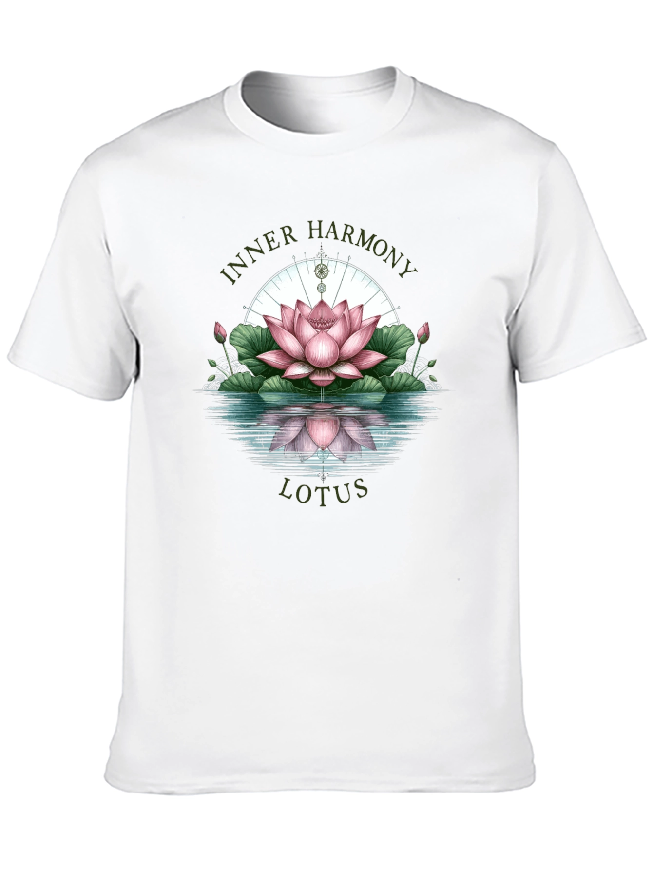 Inner Harmony Lotus Graphic Tee - Relaxed Fit
