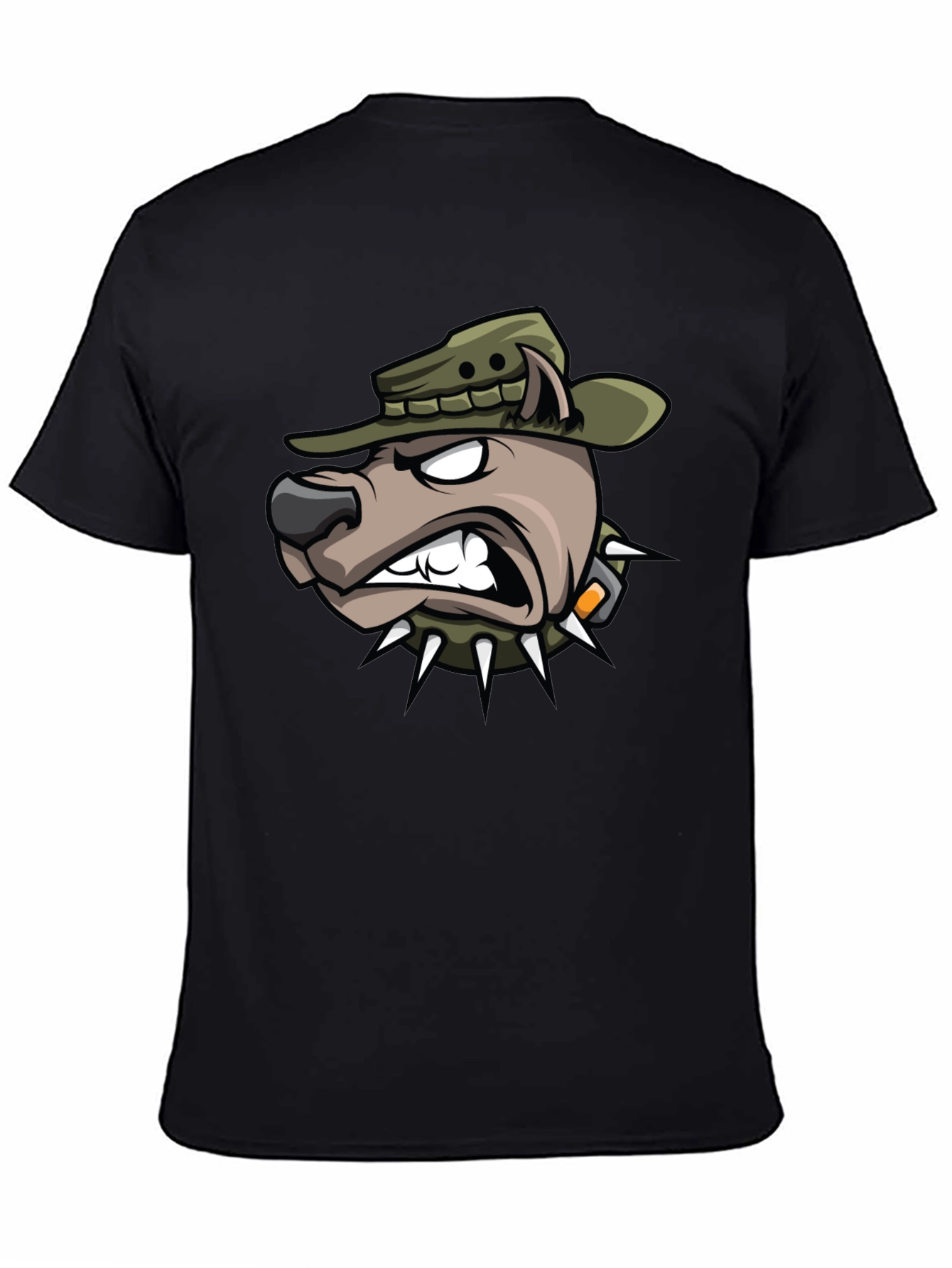 Dog Cartoon Graphic T-Shirt