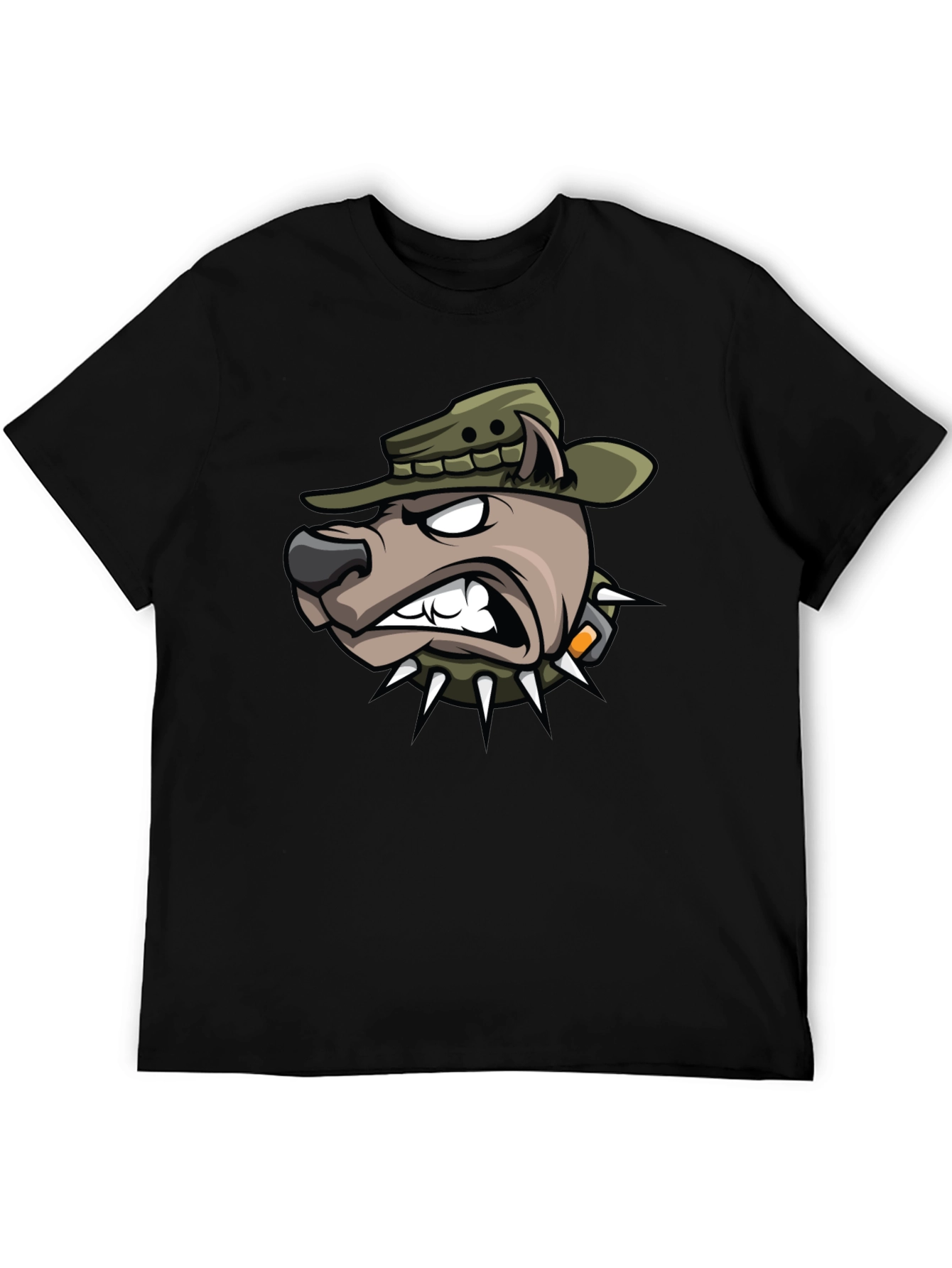 Dog Cartoon Graphic T-Shirt