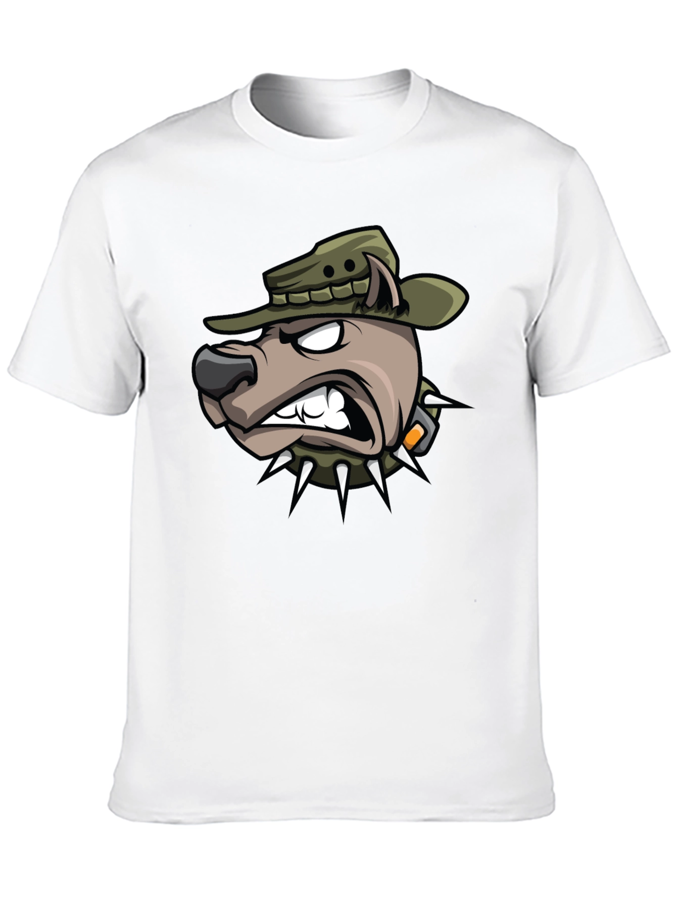 Dog Cartoon Graphic T-Shirt
