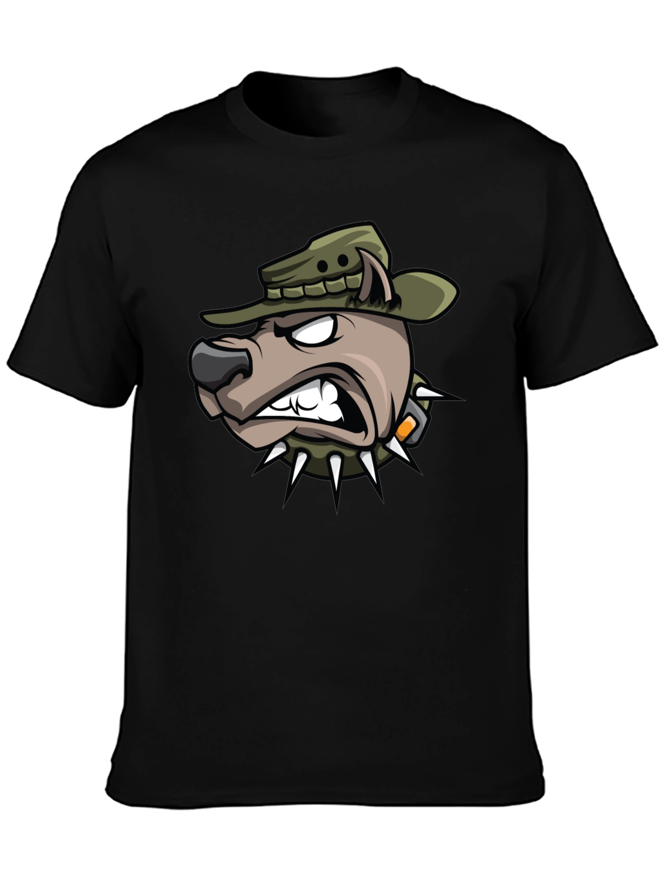 Dog Cartoon Graphic T-Shirt