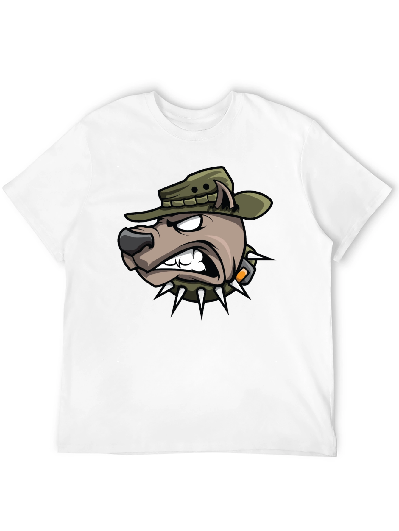 Dog Cartoon Graphic T-Shirt