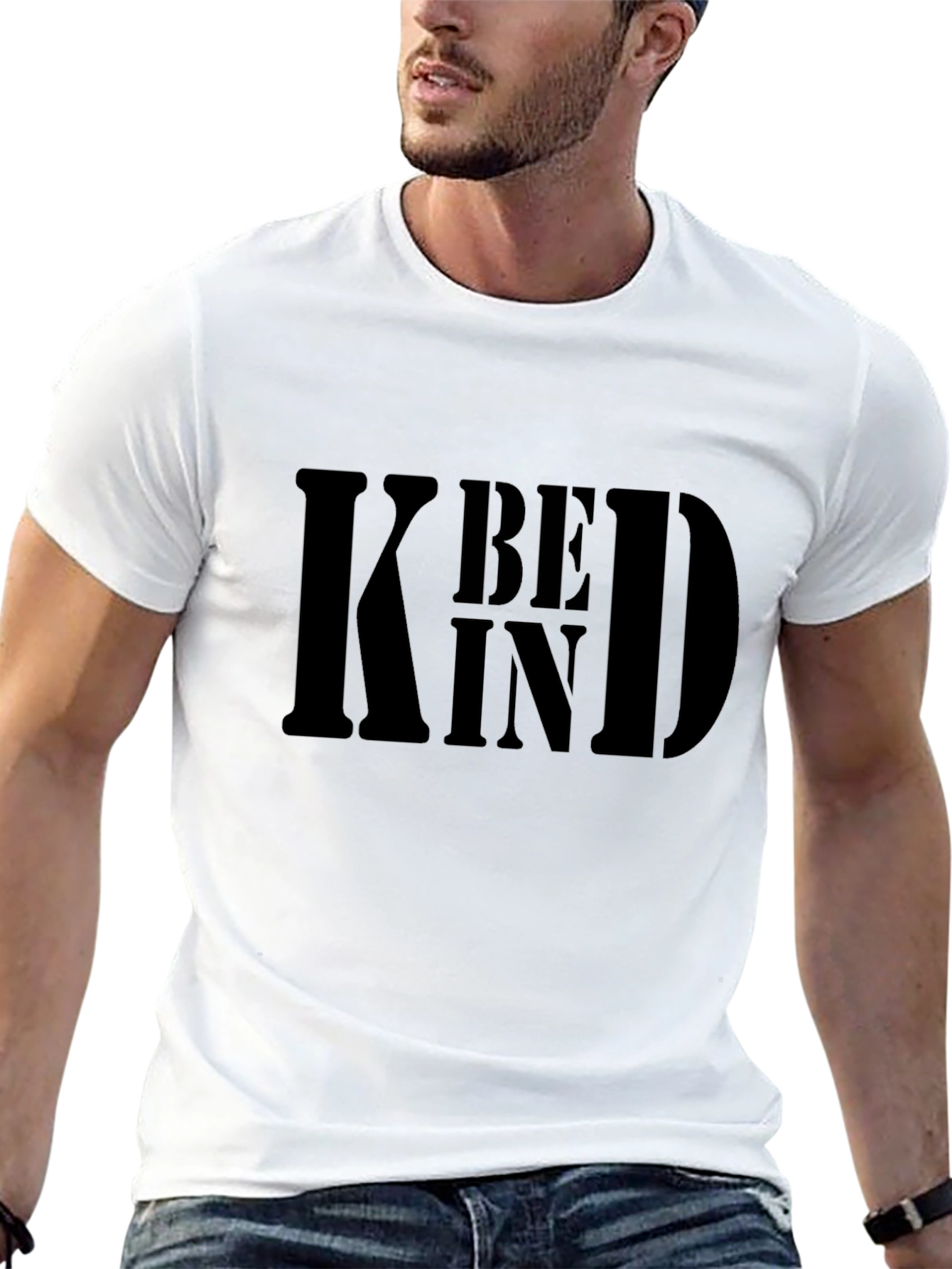 Be Kind Black Graphic Tee