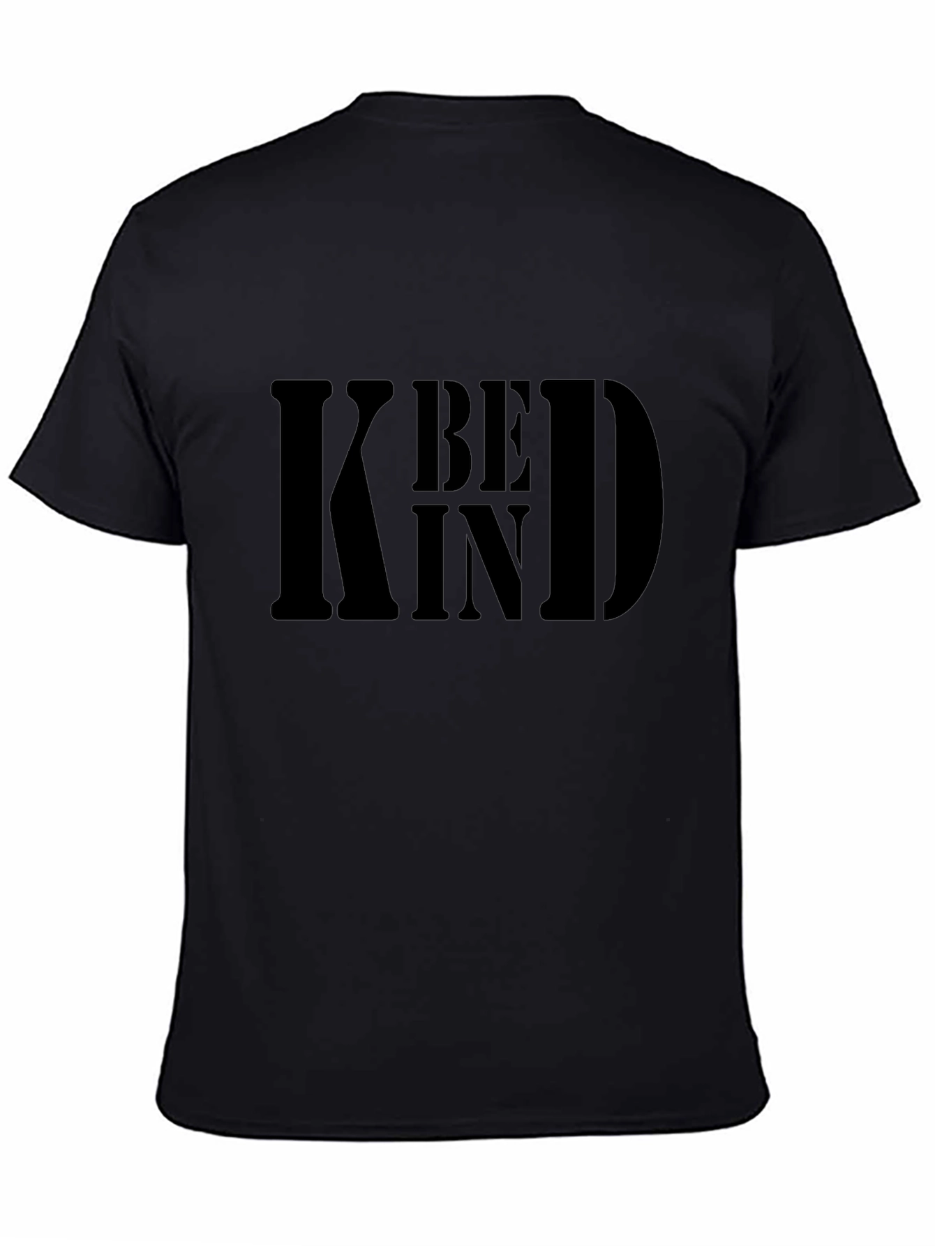 Be Kind Black Graphic Tee