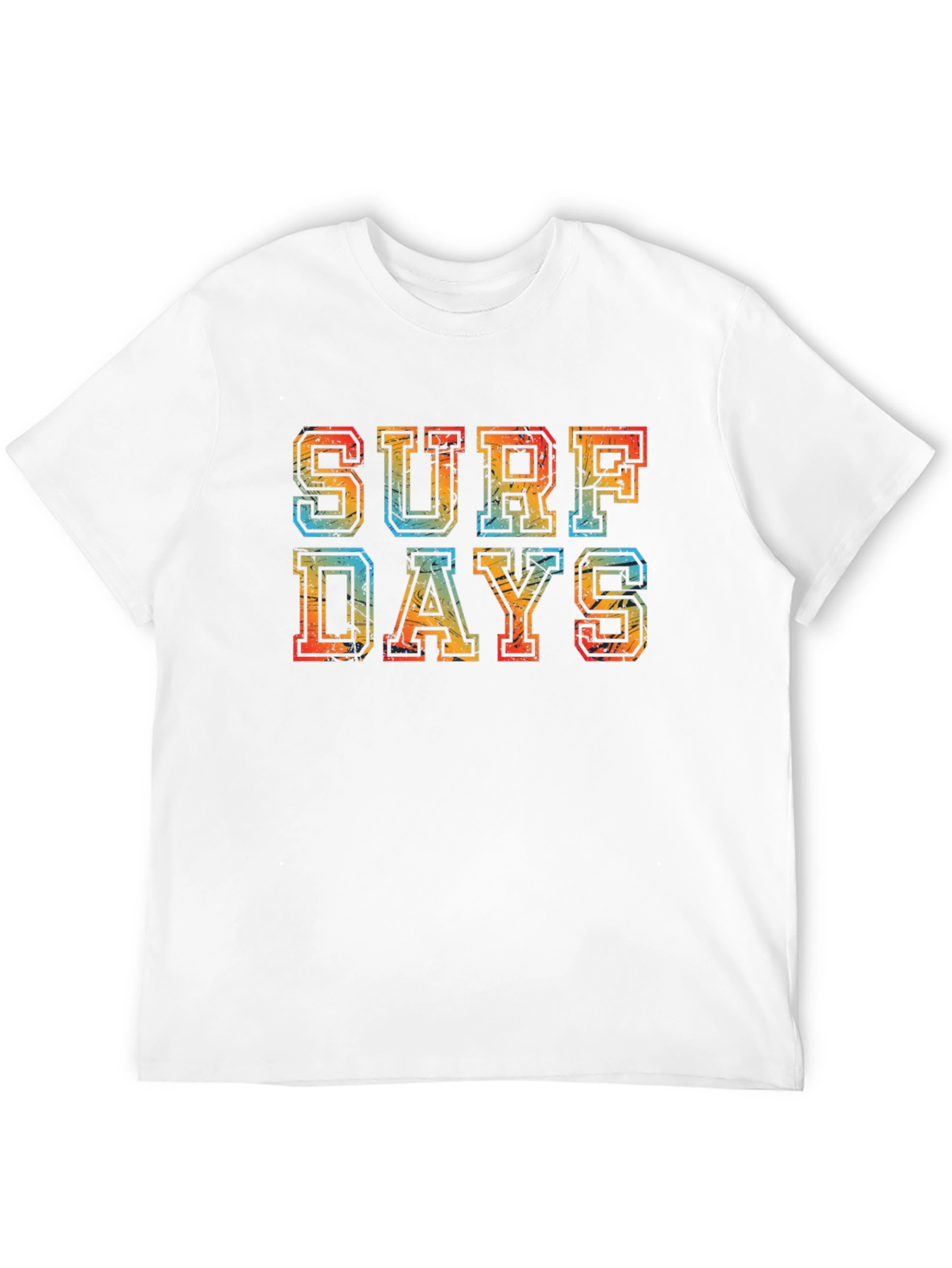 Surf Days Retro Graphic T-Shirt
