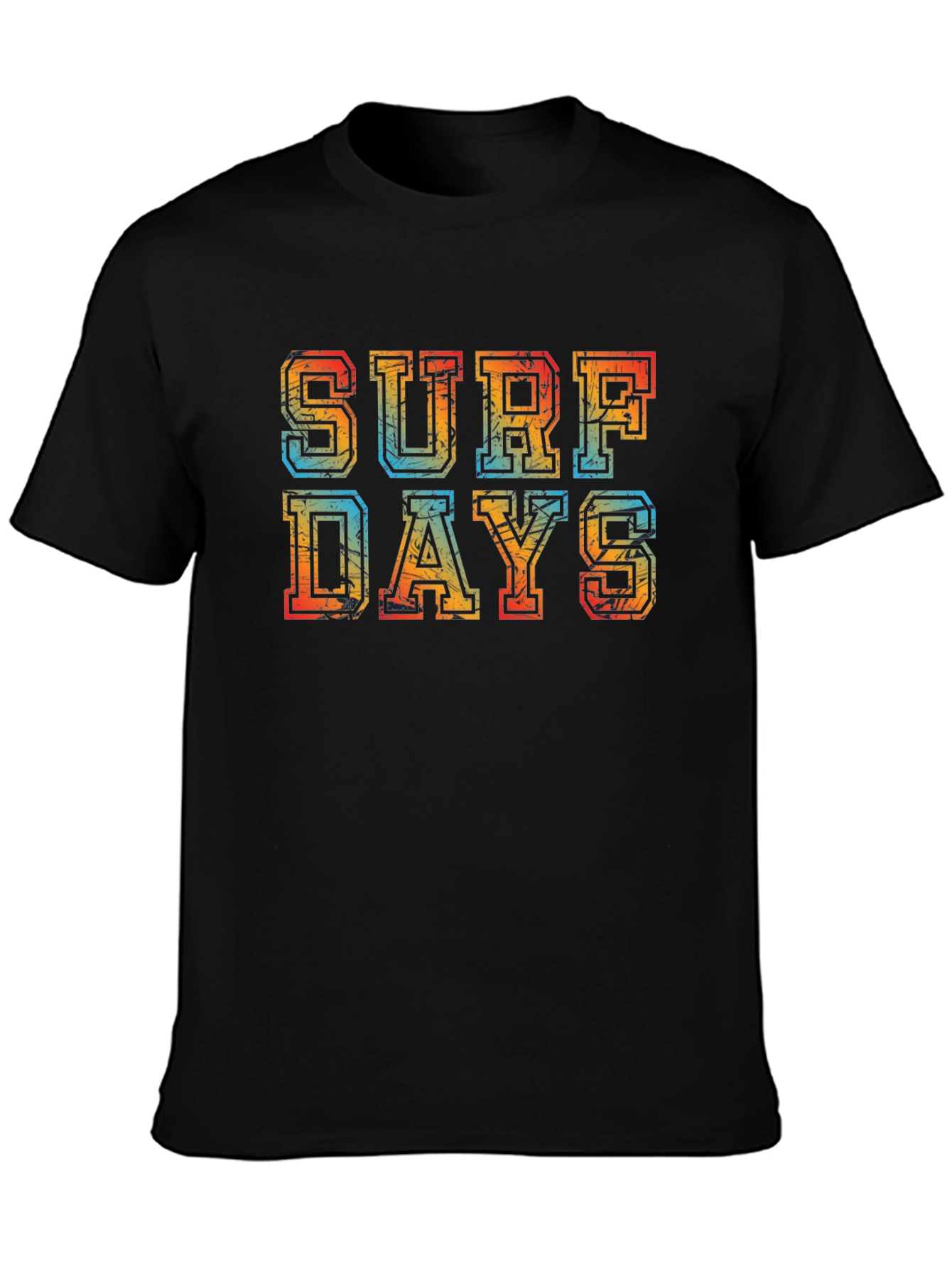 Surf Days Retro Graphic T-Shirt