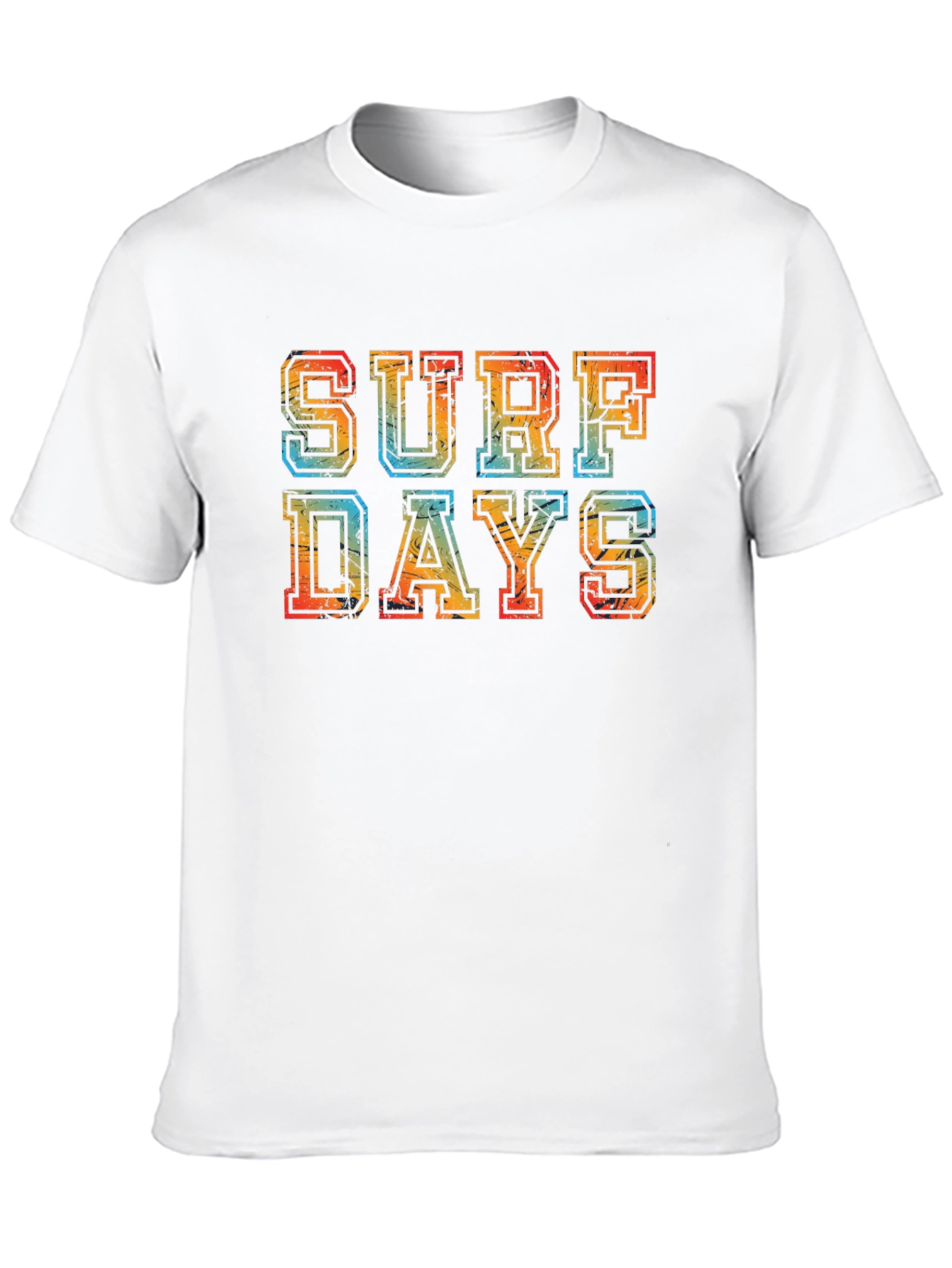 Surf Days Retro Graphic T-Shirt