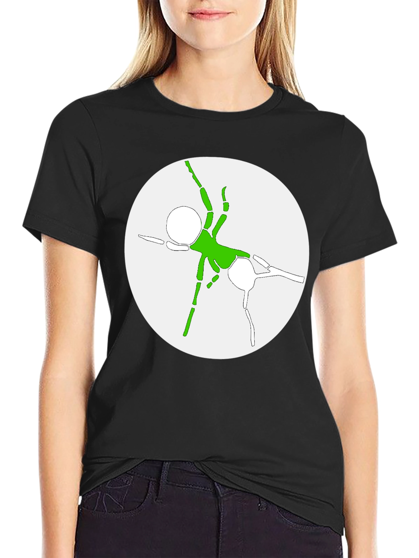 Abstract Spider Graphic Tee