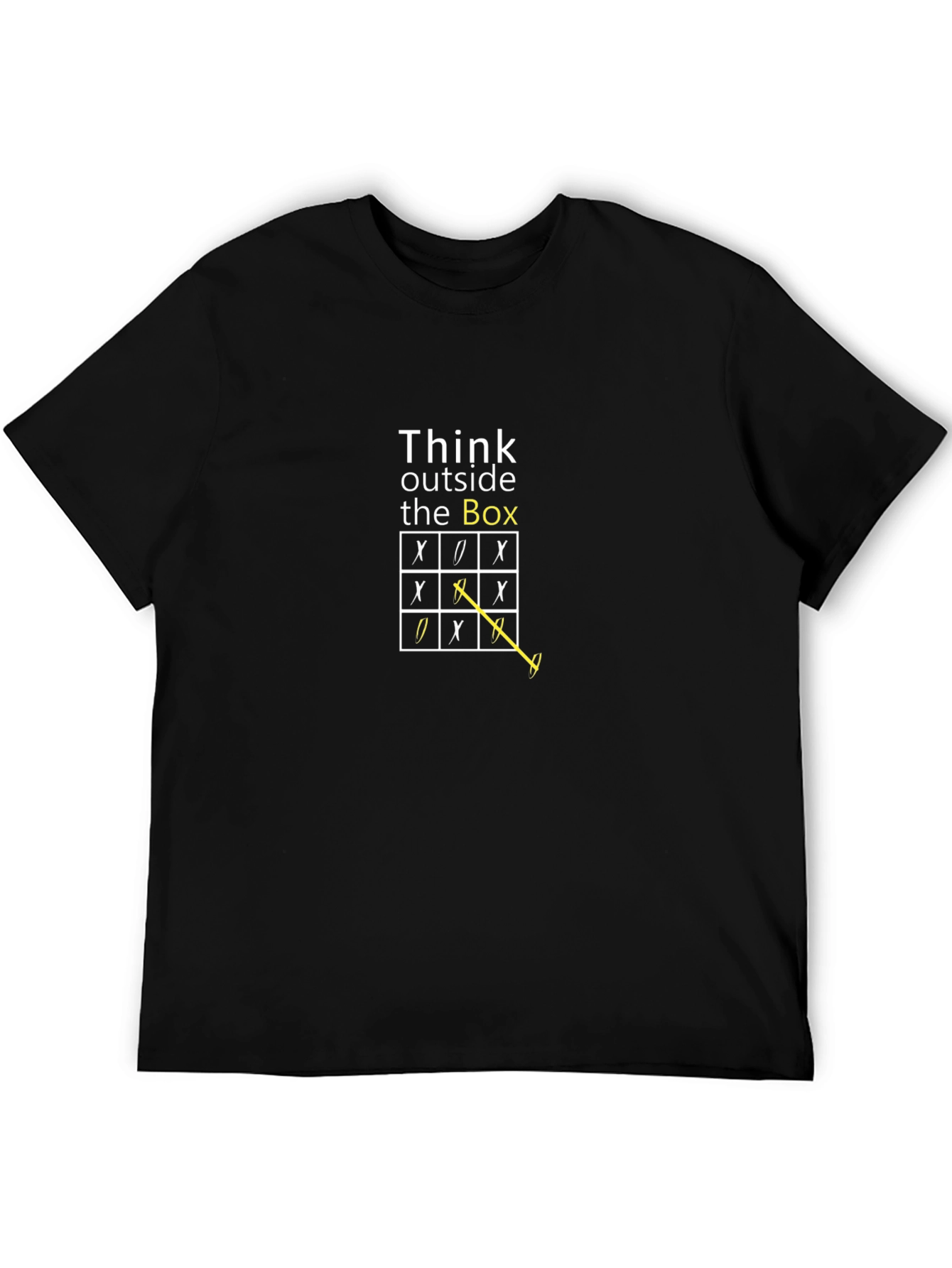 Think Outside the Box Graphic T-Shirt - Unisex
