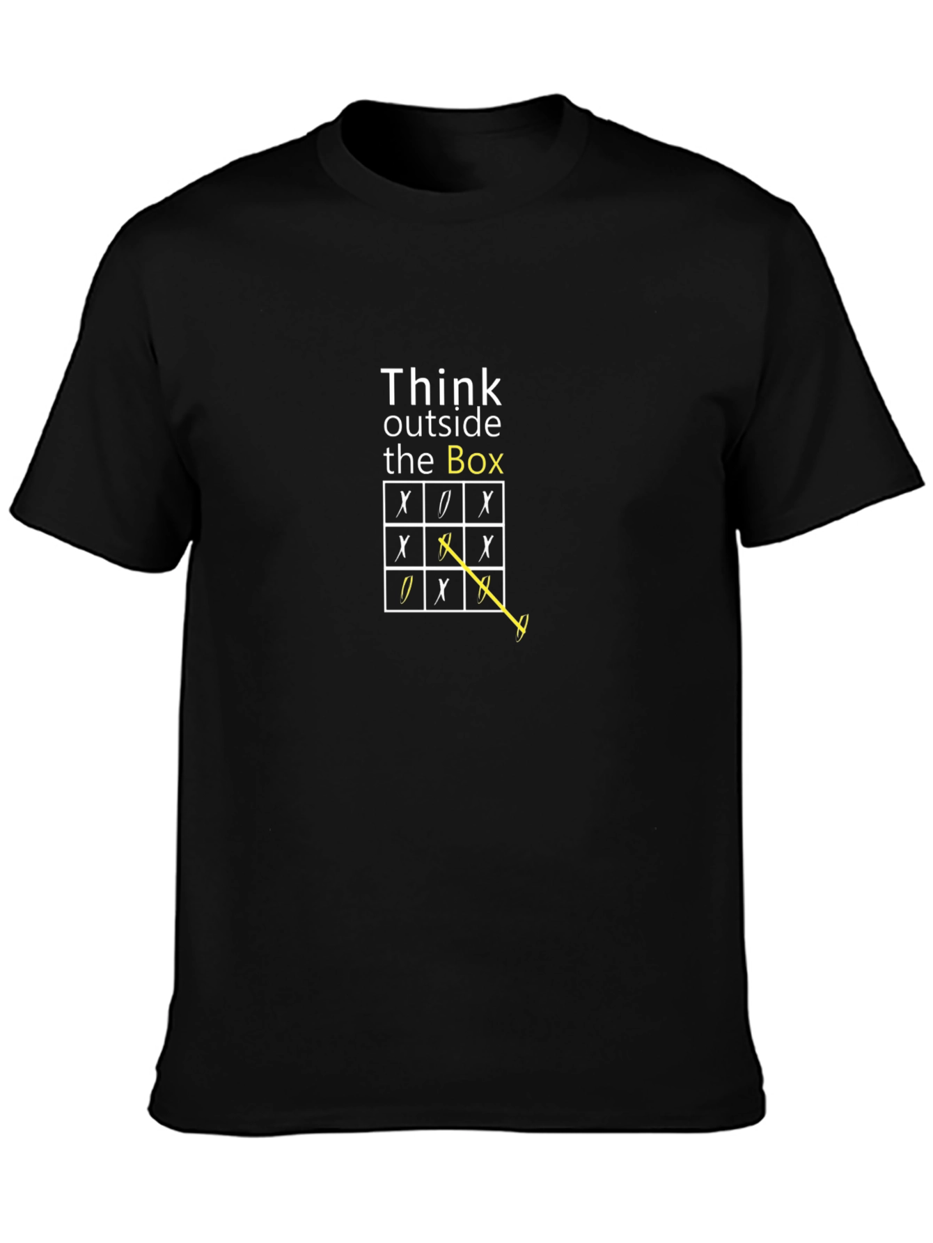 Think Outside the Box Graphic T-Shirt - Unisex