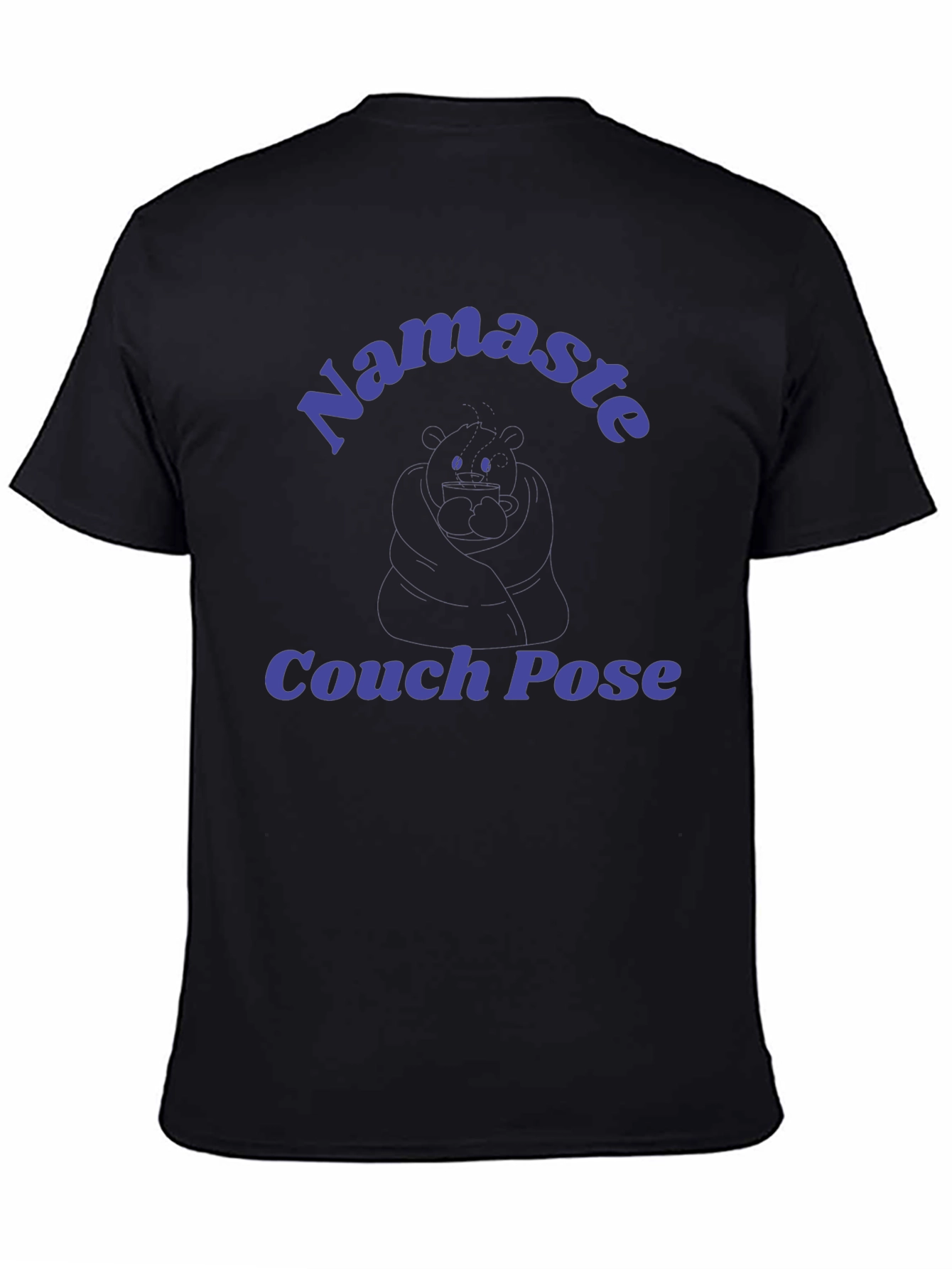 Namaste Couch Pose Graphic Tee - Relax in Style
