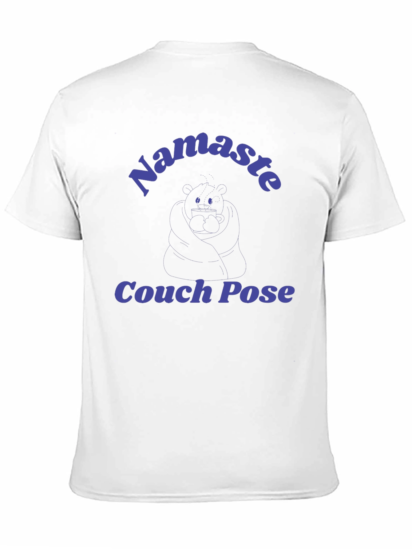 Namaste Couch Pose Graphic Tee - Relax in Style