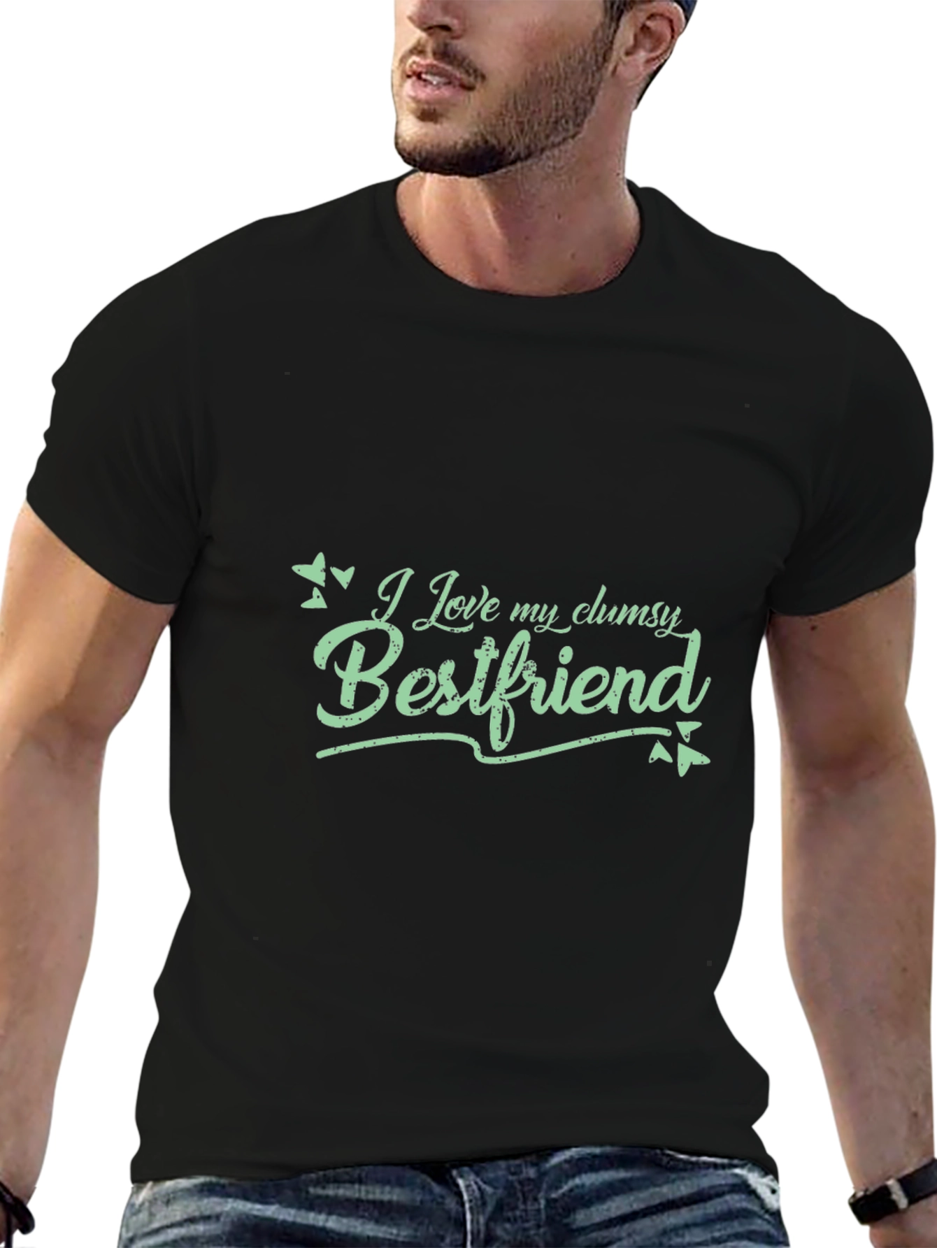 I Love My Clumsy Bestfriend Graphic Tee