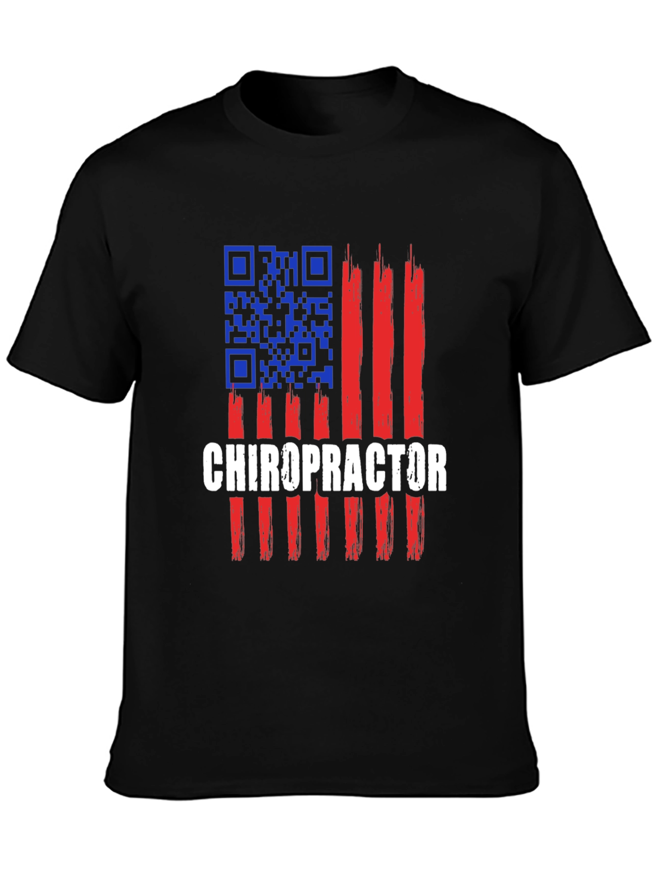 Chiropractor American Flag T-Shirt