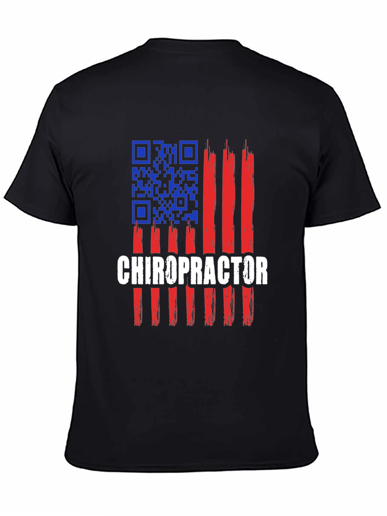 Chiropractor American Flag T-Shirt