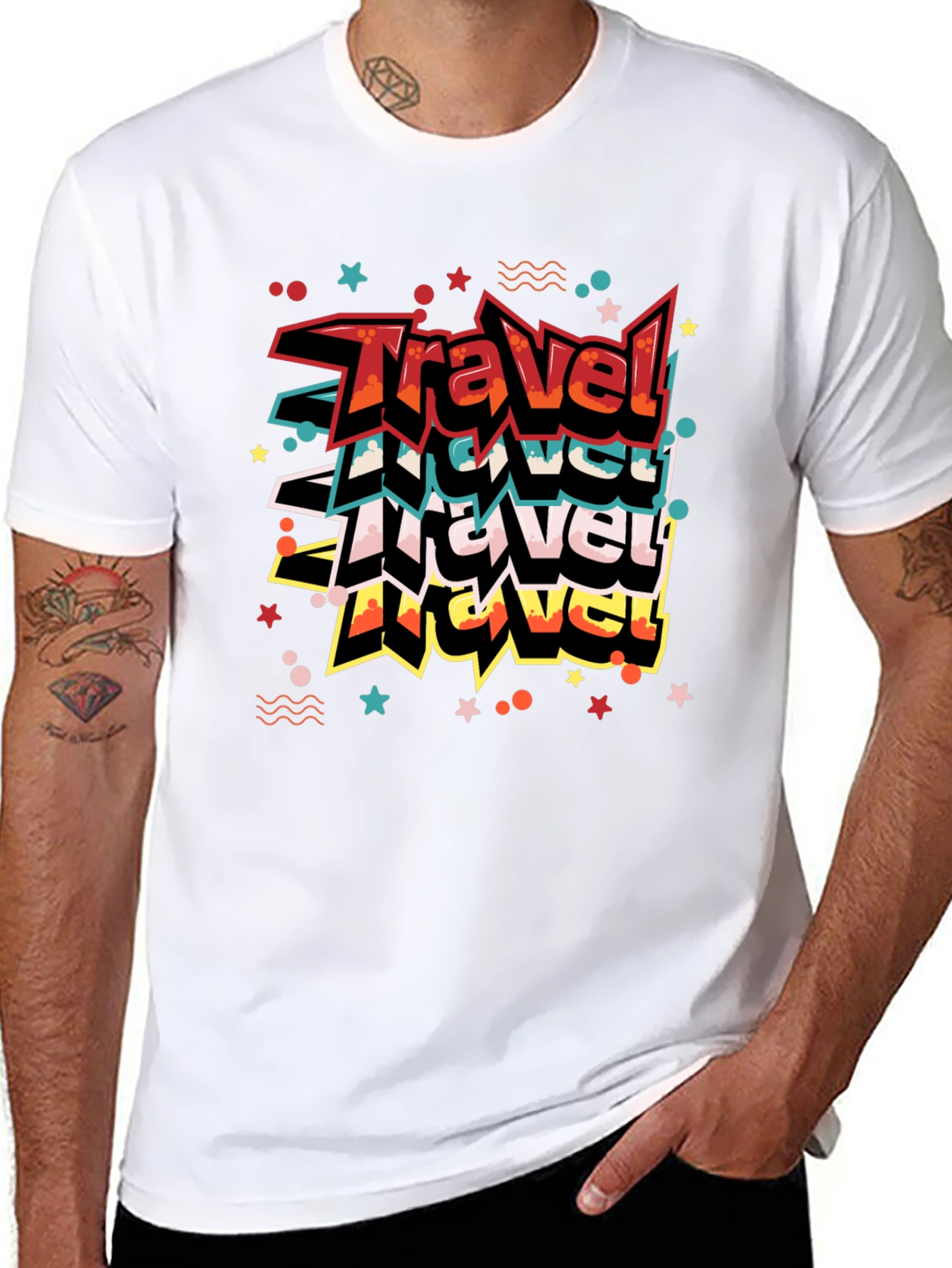 Travel T-Shirt - Stylish Adventure Tee for Men