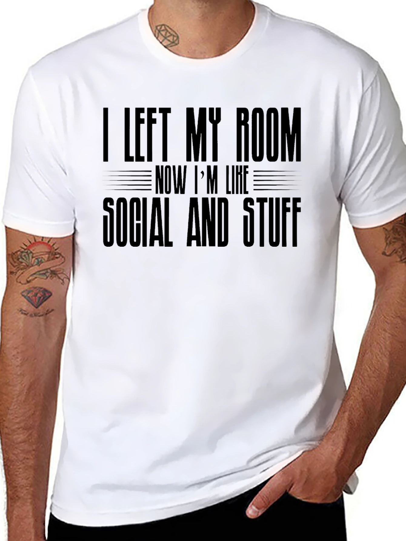 Social and Stuff Graphic Tee