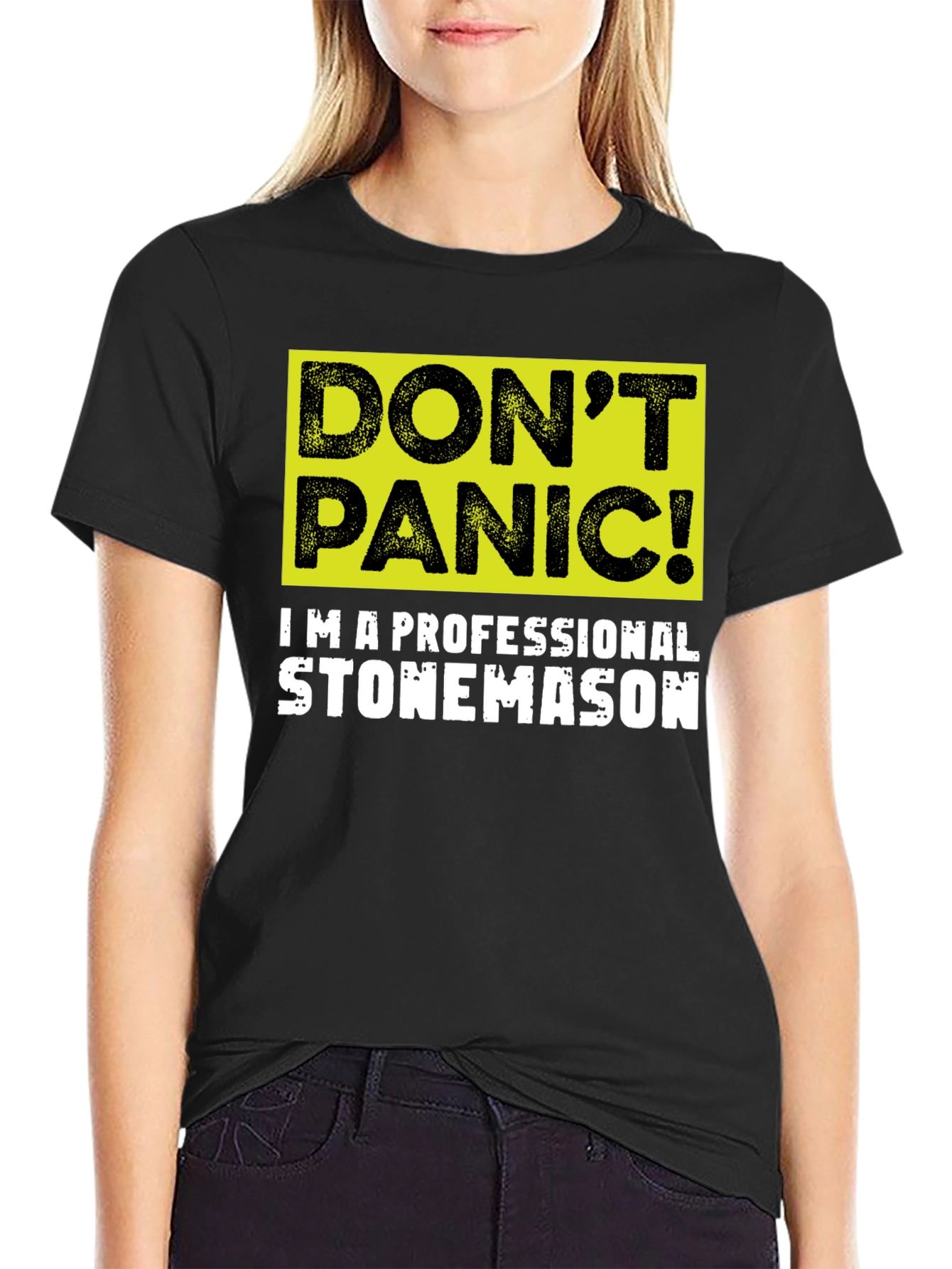 Dont Panic Stonemason T-Shirt