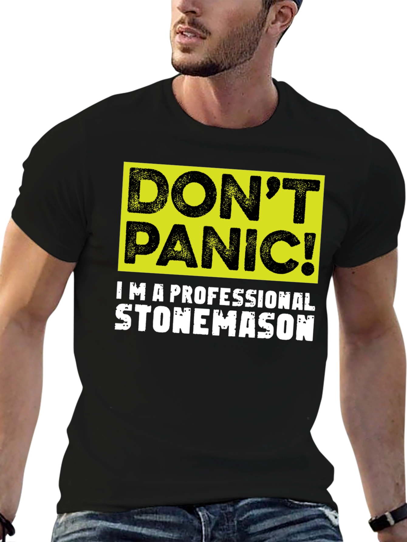Dont Panic Stonemason T-Shirt