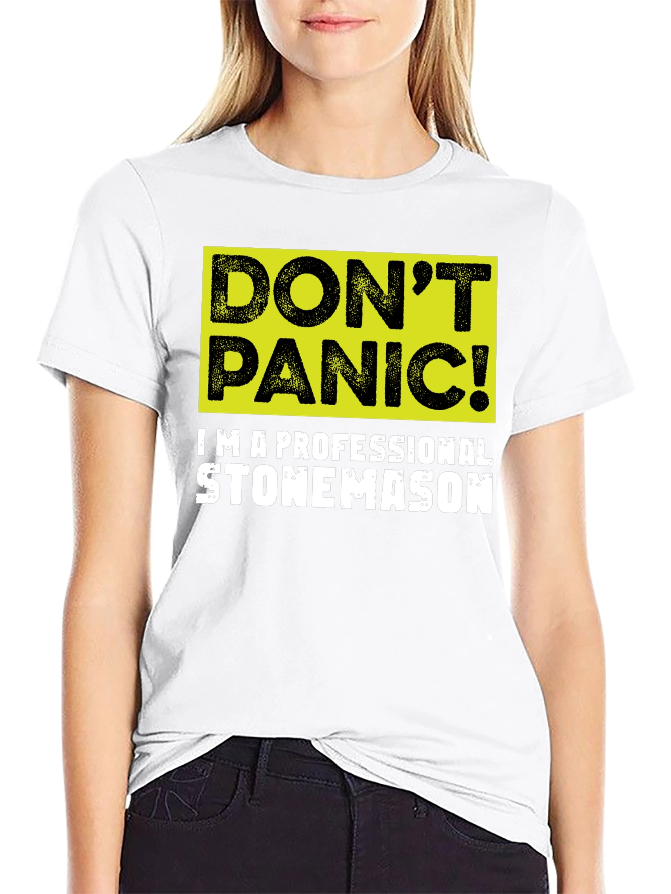 Dont Panic Stonemason T-Shirt